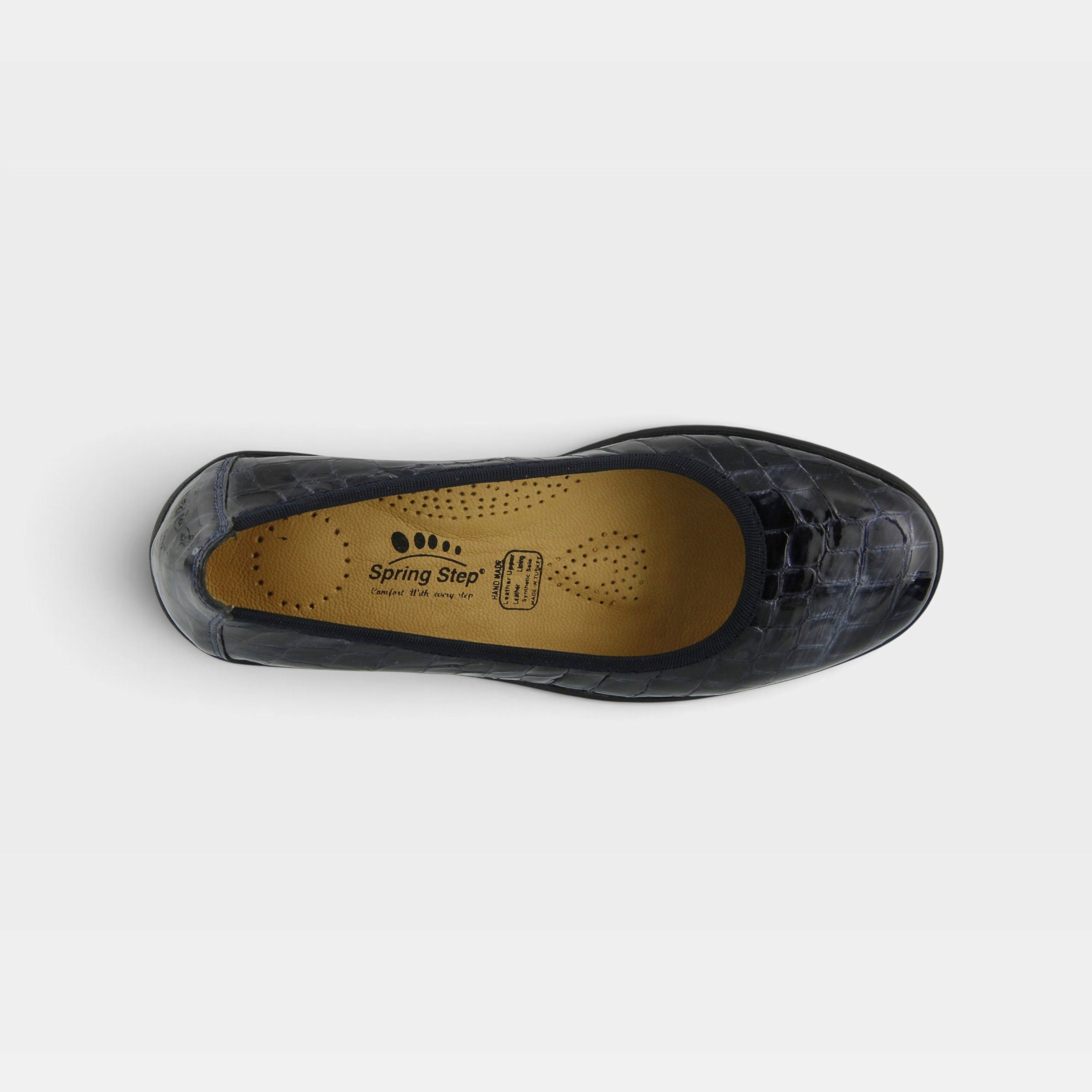 Spring Step Kartii Navy Slip-On Shoe