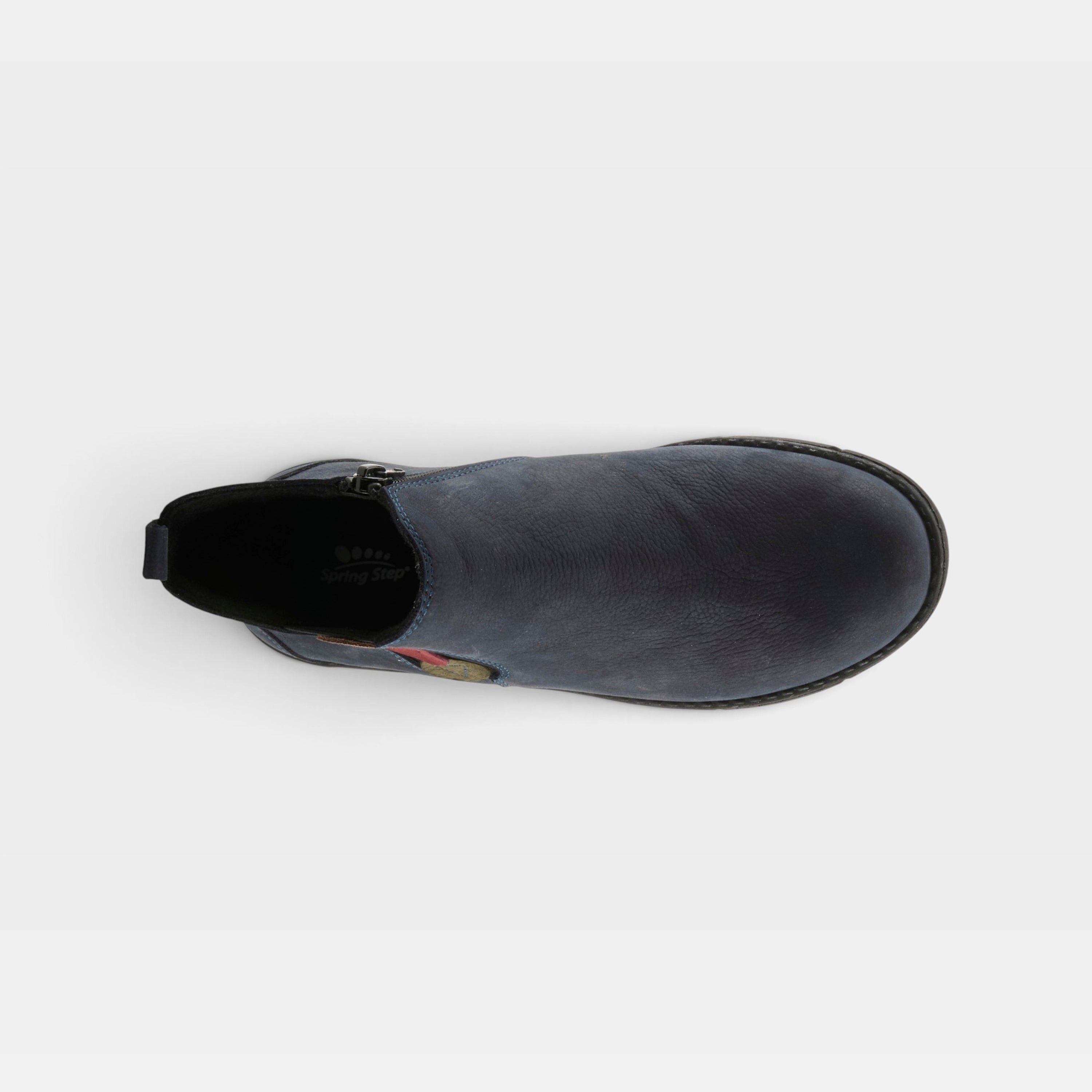 Spring Step Katana Navy Nubuck Casual Boot