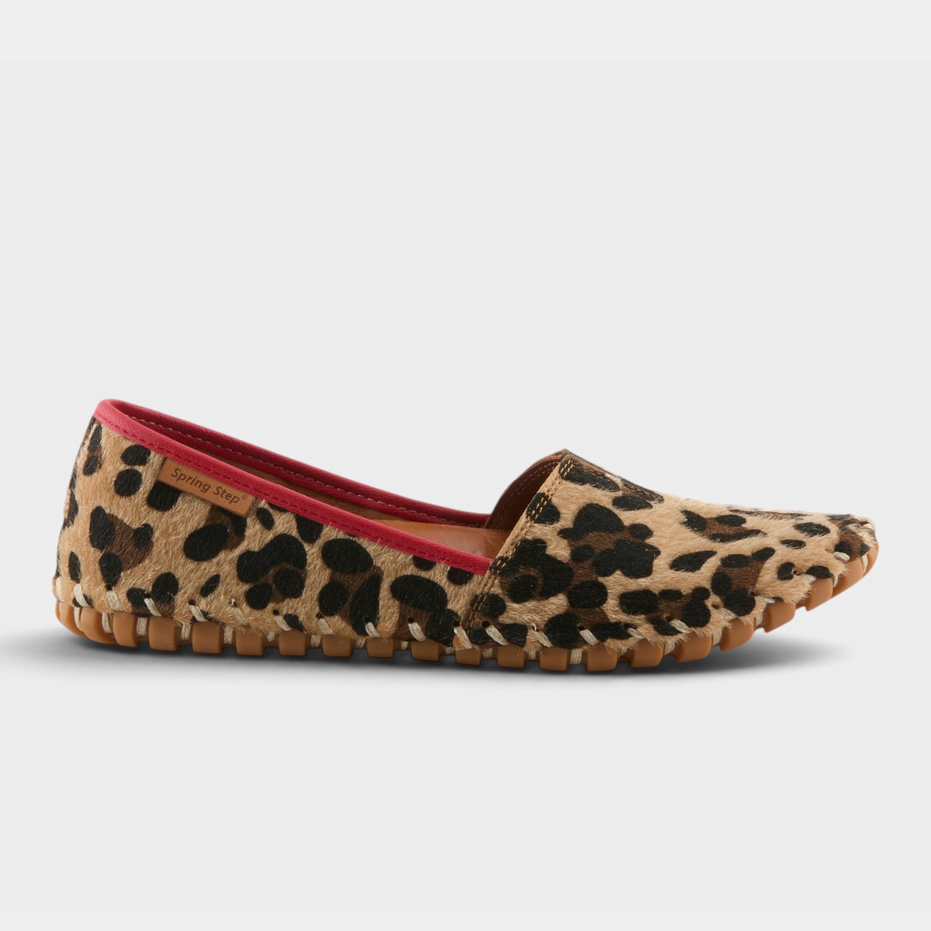 Spring Step Kathaleta-Hide Leopard Print Shoe