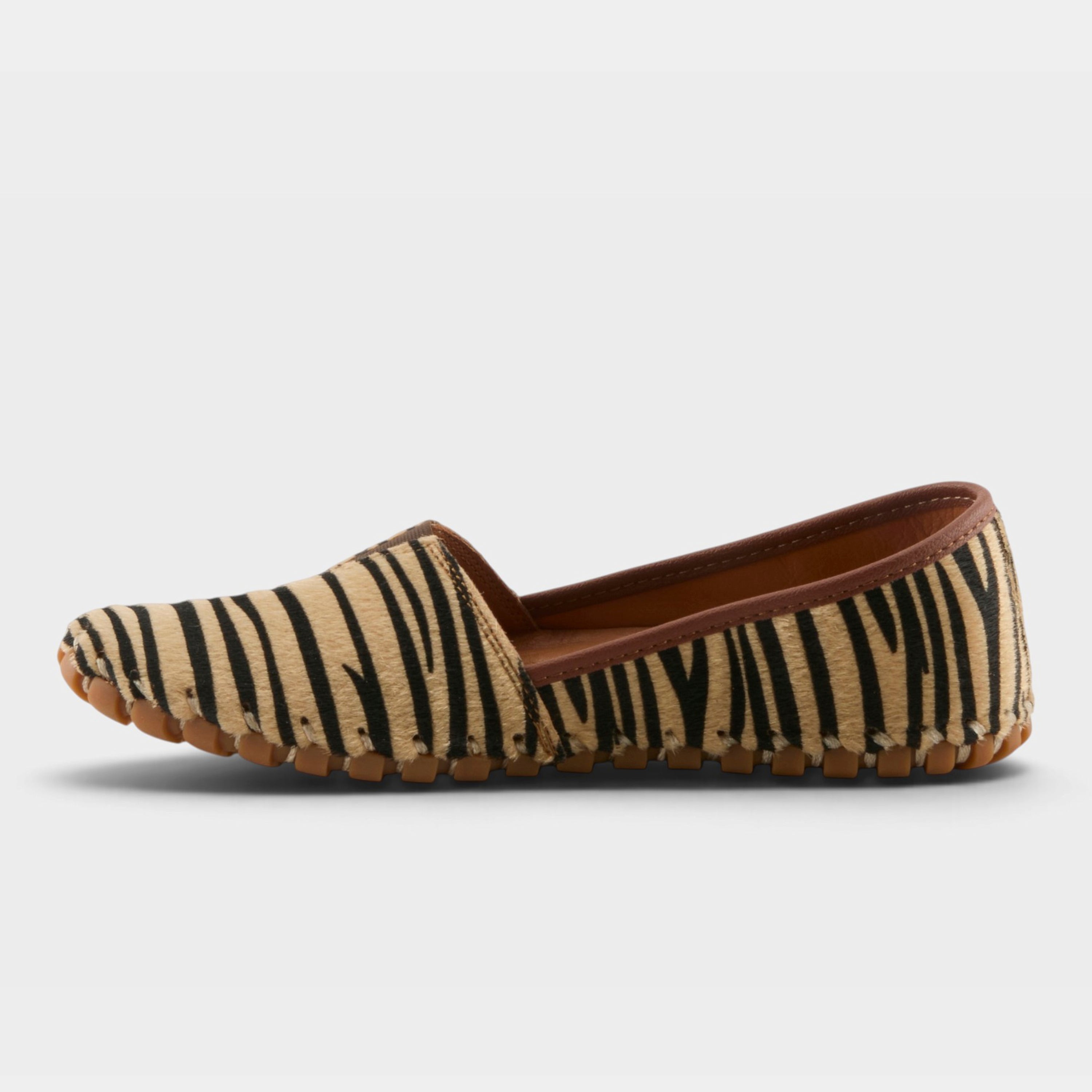 Spring Step Kathaleta-Hide Tiger Print Shoe