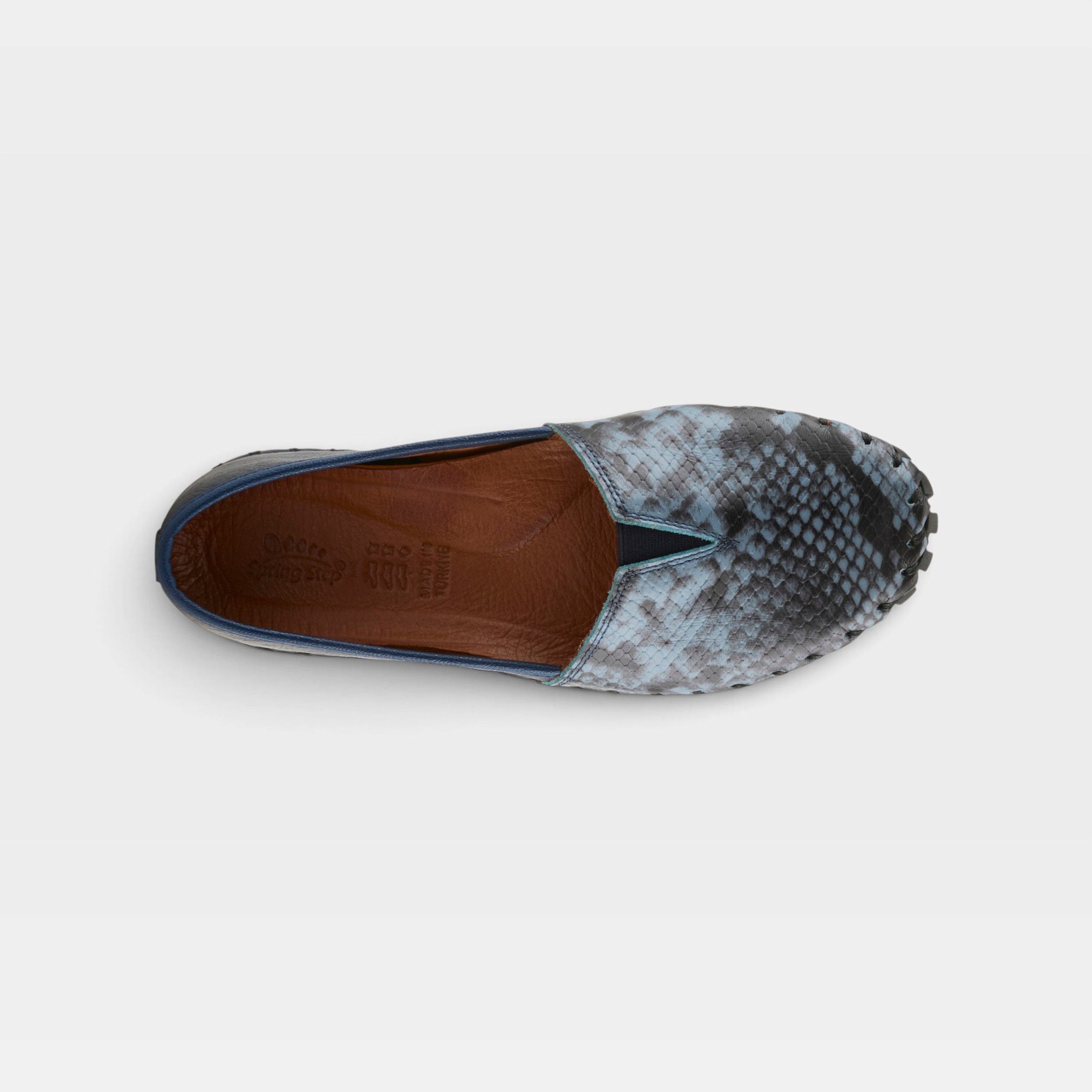 Spring Step Kathaleta-Liz Navy Multi Casual Shoe