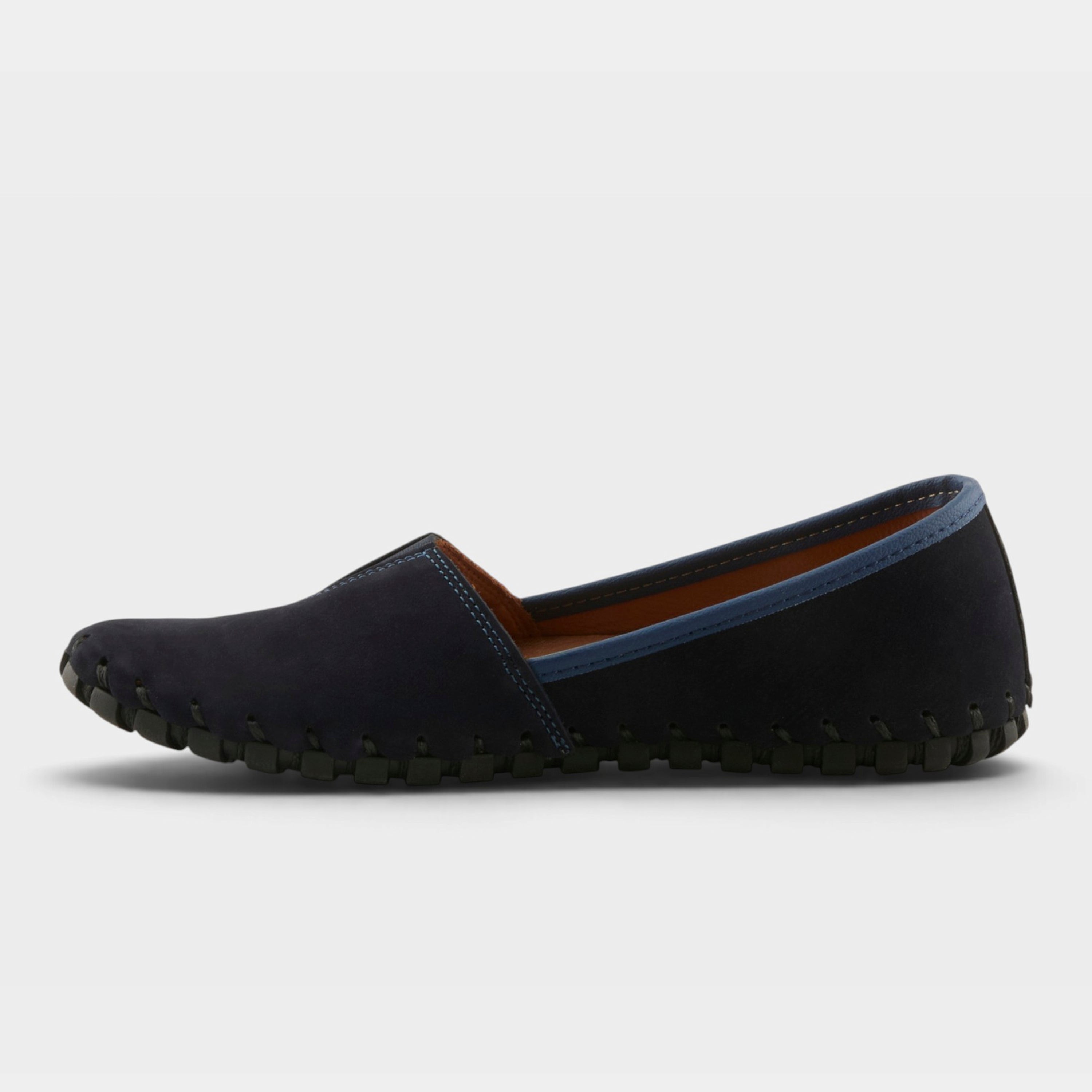 Spring Step Kathaleta Navy Suede Loafer
