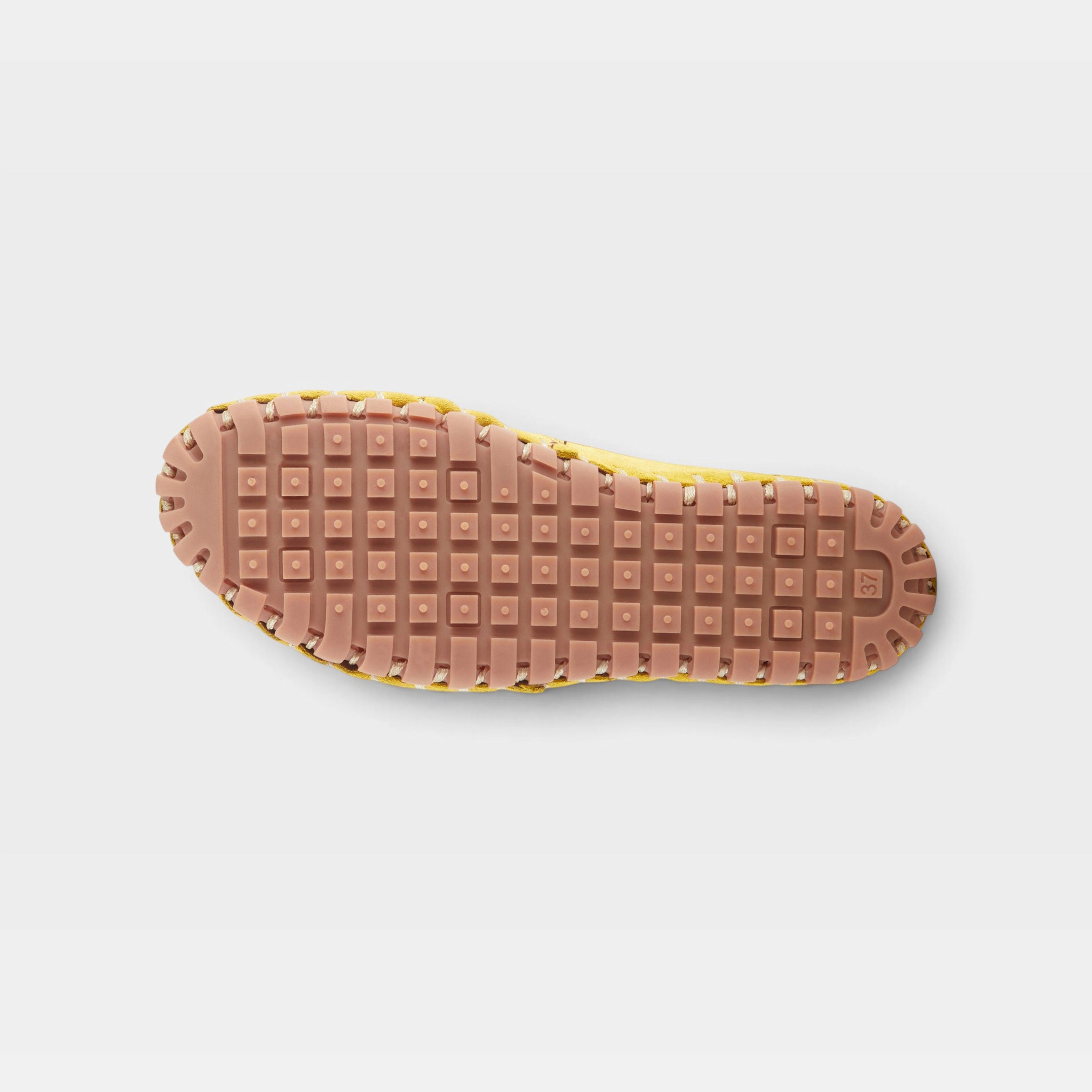 Spring Step Kathaleta Yellow Suede Loafer