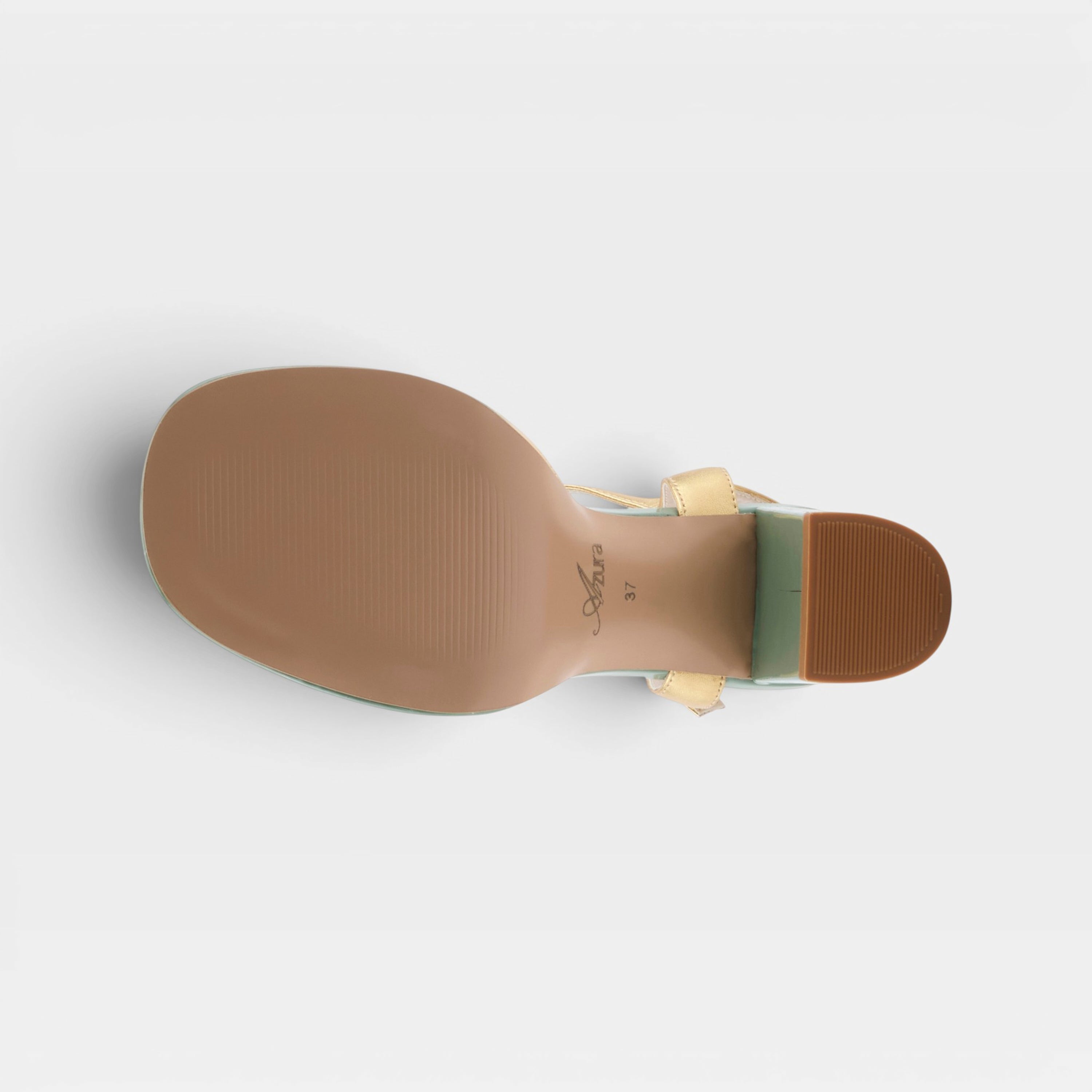 Azura Katriel Gold Multi Sandal