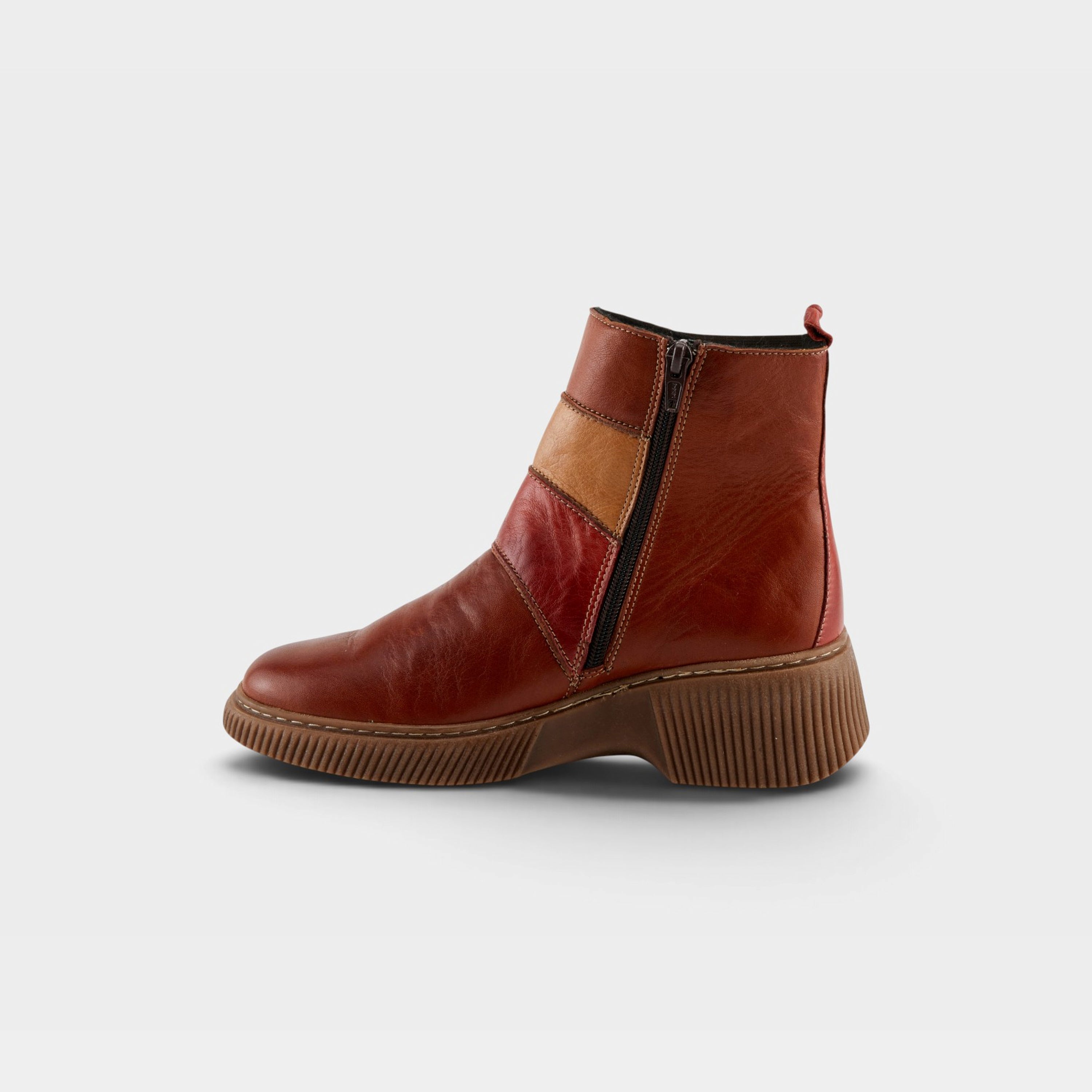 Spring Step Keeler Brown Multi Casual Boot