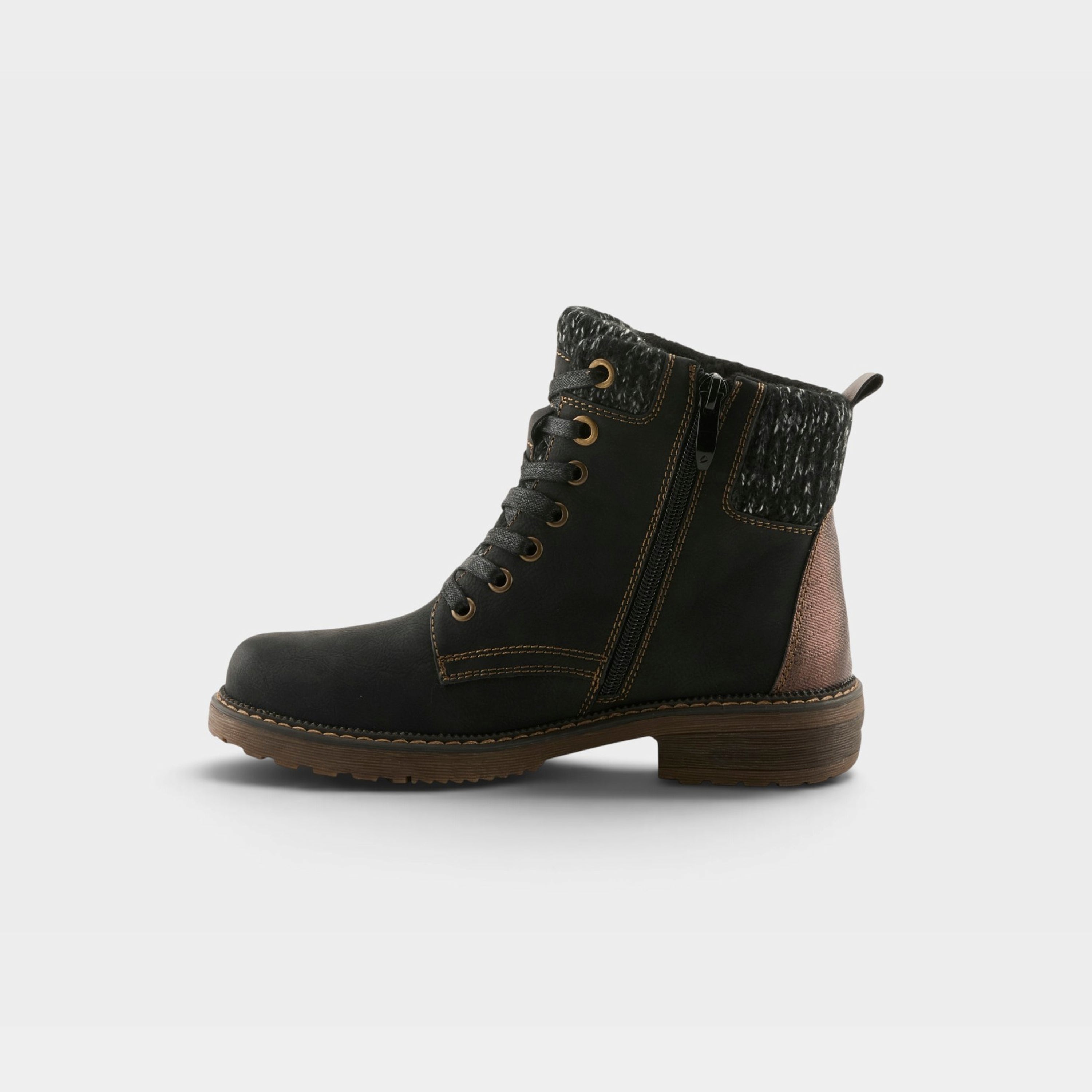 Spring Step Relife Khazera Black Bootie