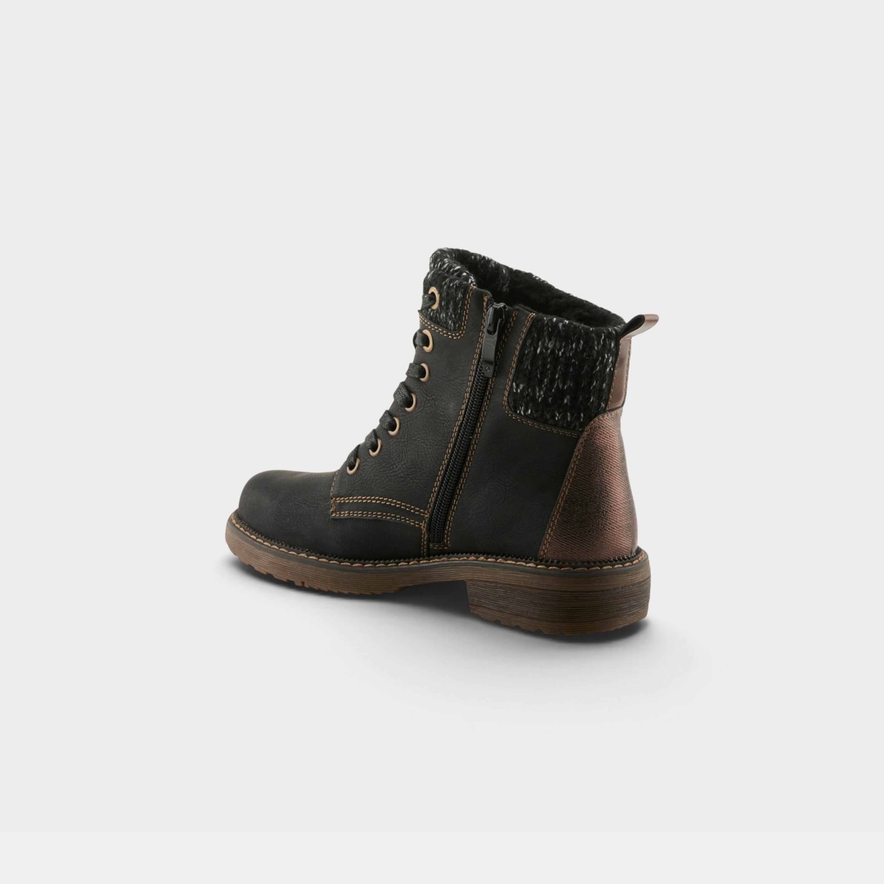 Spring Step Relife Khazera Black Bootie