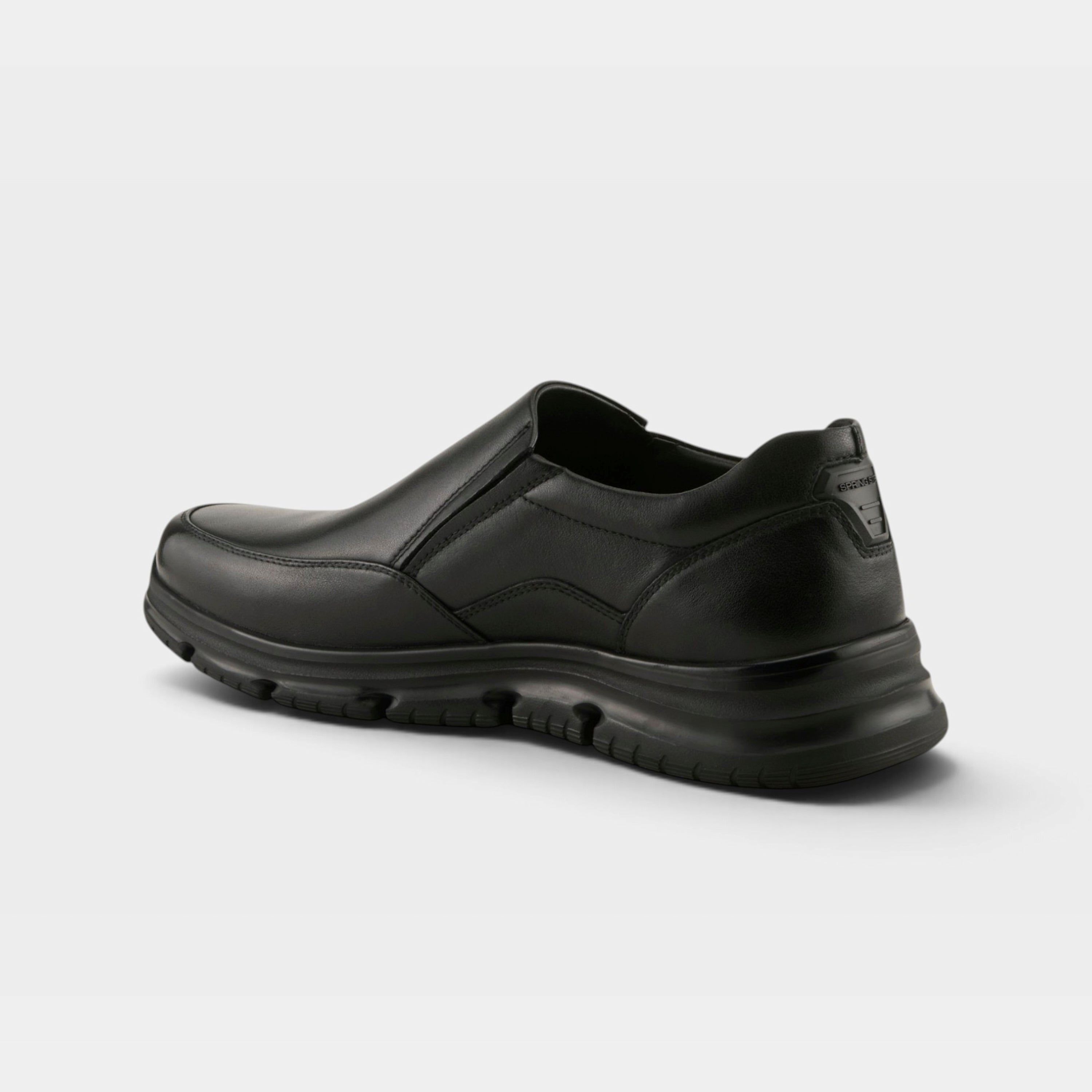 Spring Step Men Kirk Black Shoe