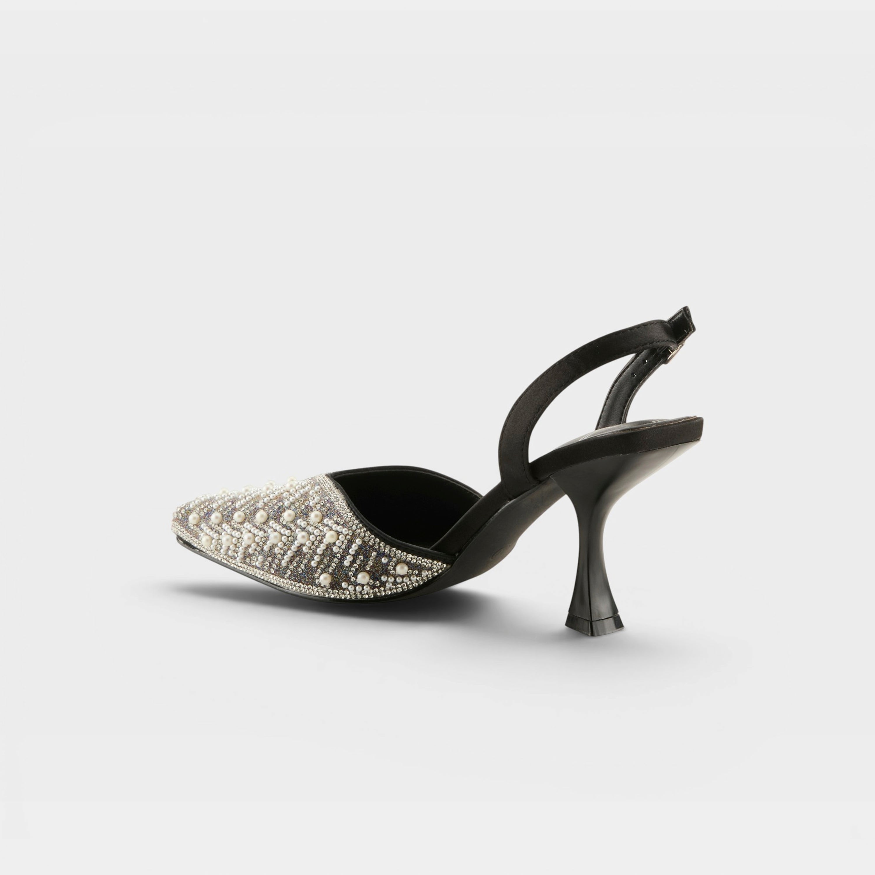 Azura Kitkatclub Black Multi Shoe
