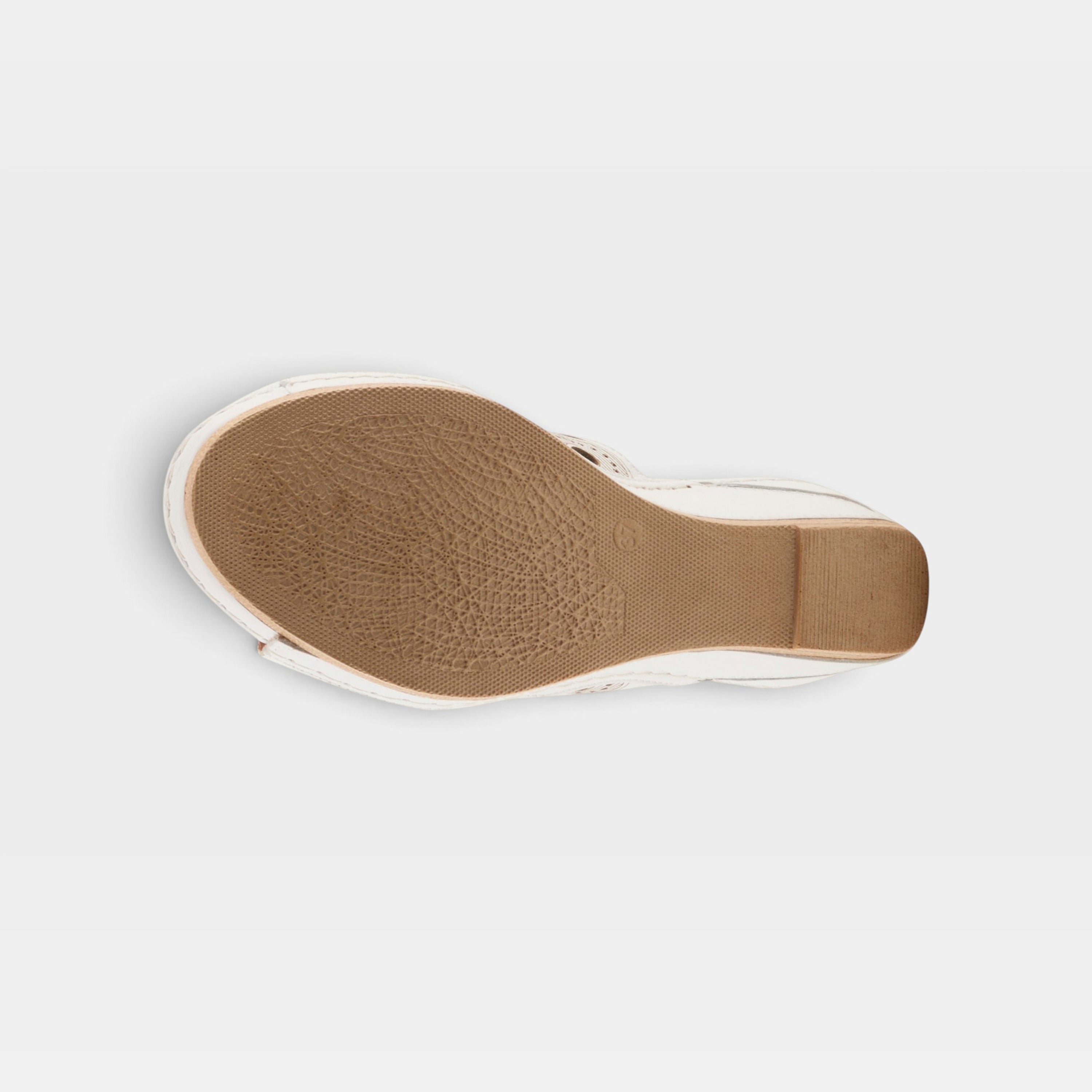 Spring Step Labarnas White Slide Sandal