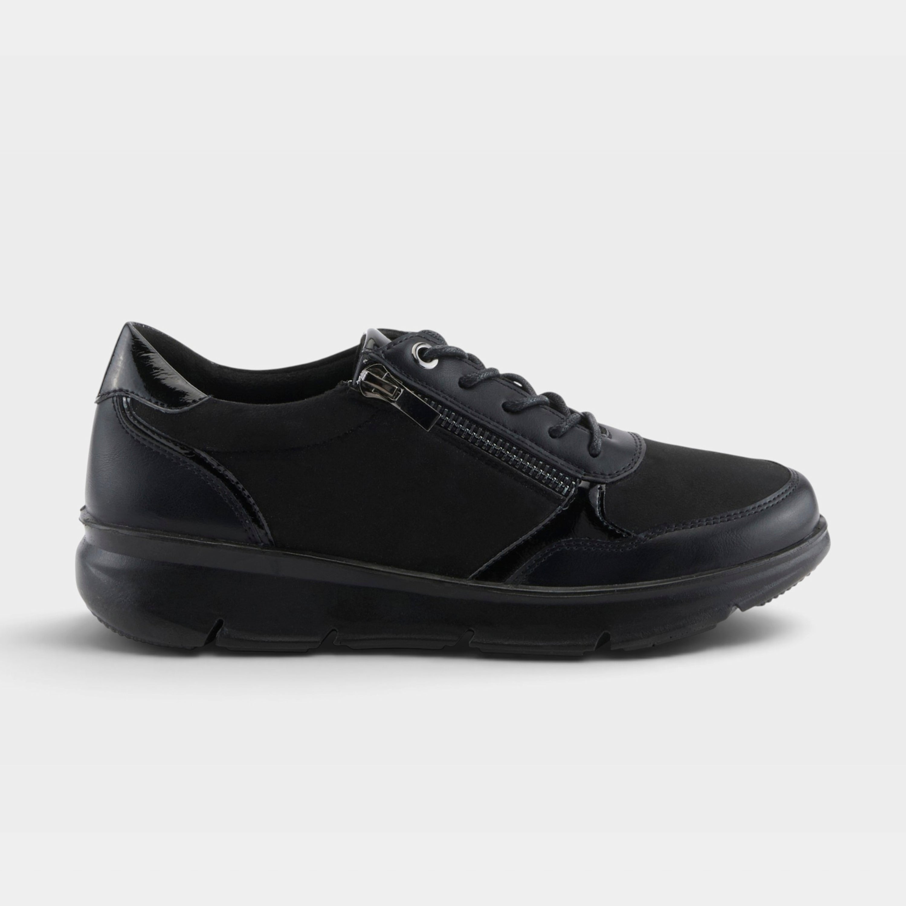 Flexus Lacona Black Sneaker