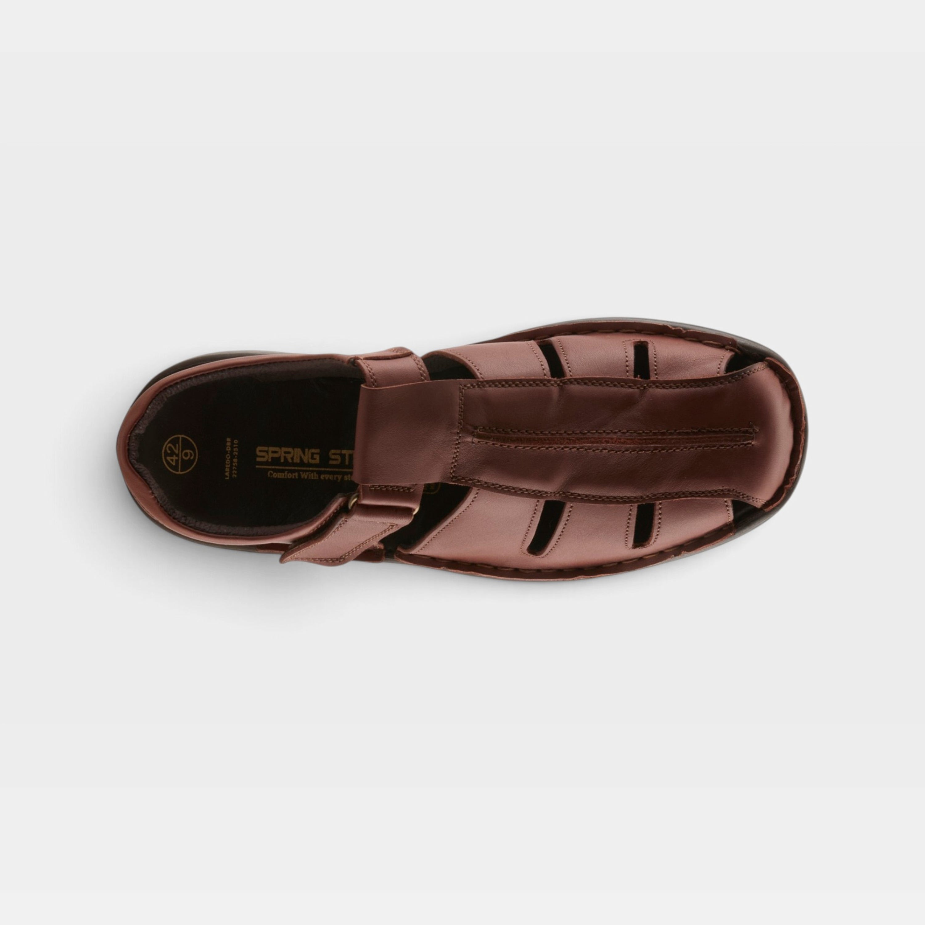 Spring Step Men Laredo Cognac Sandal
