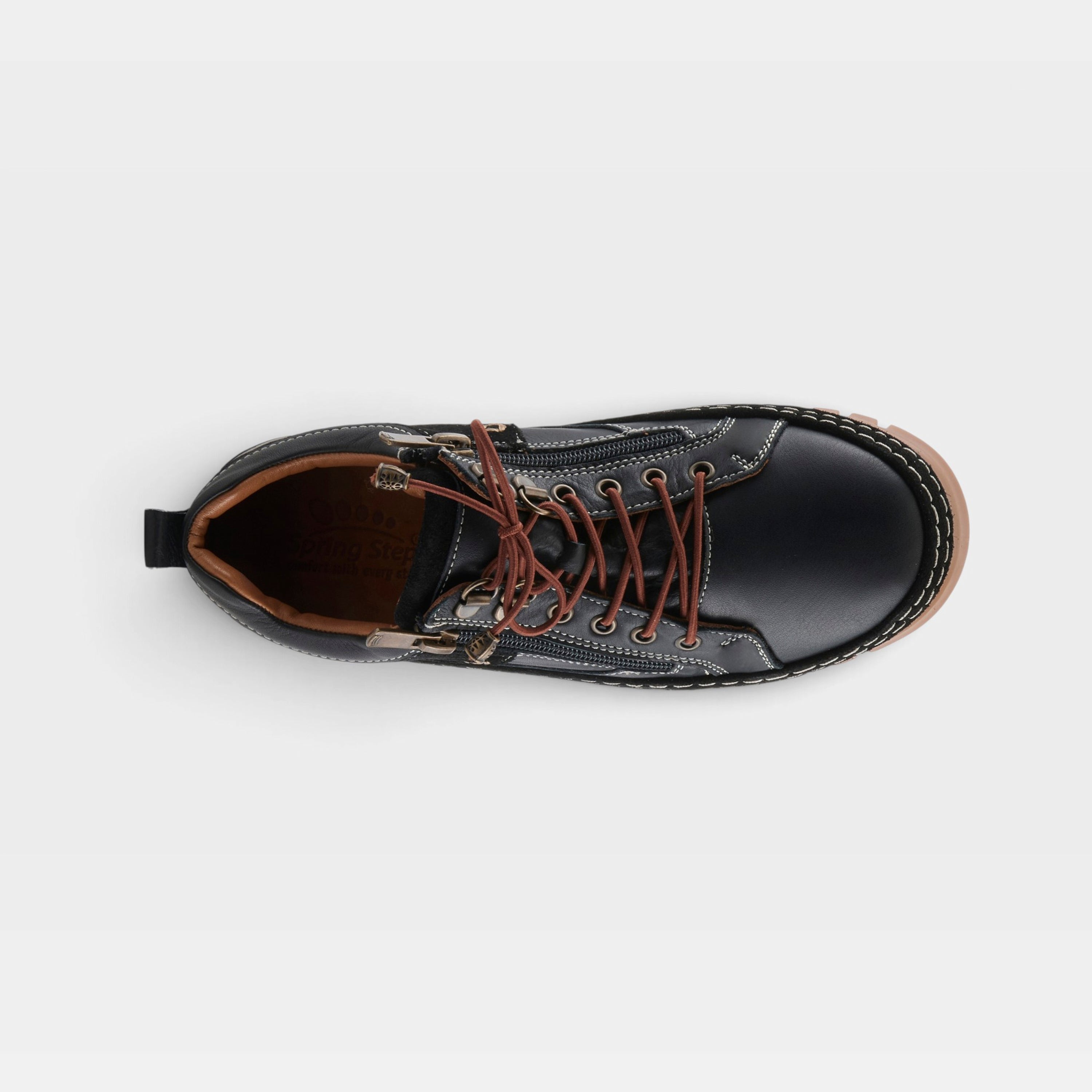 Spring Step Lauria Black Shoe