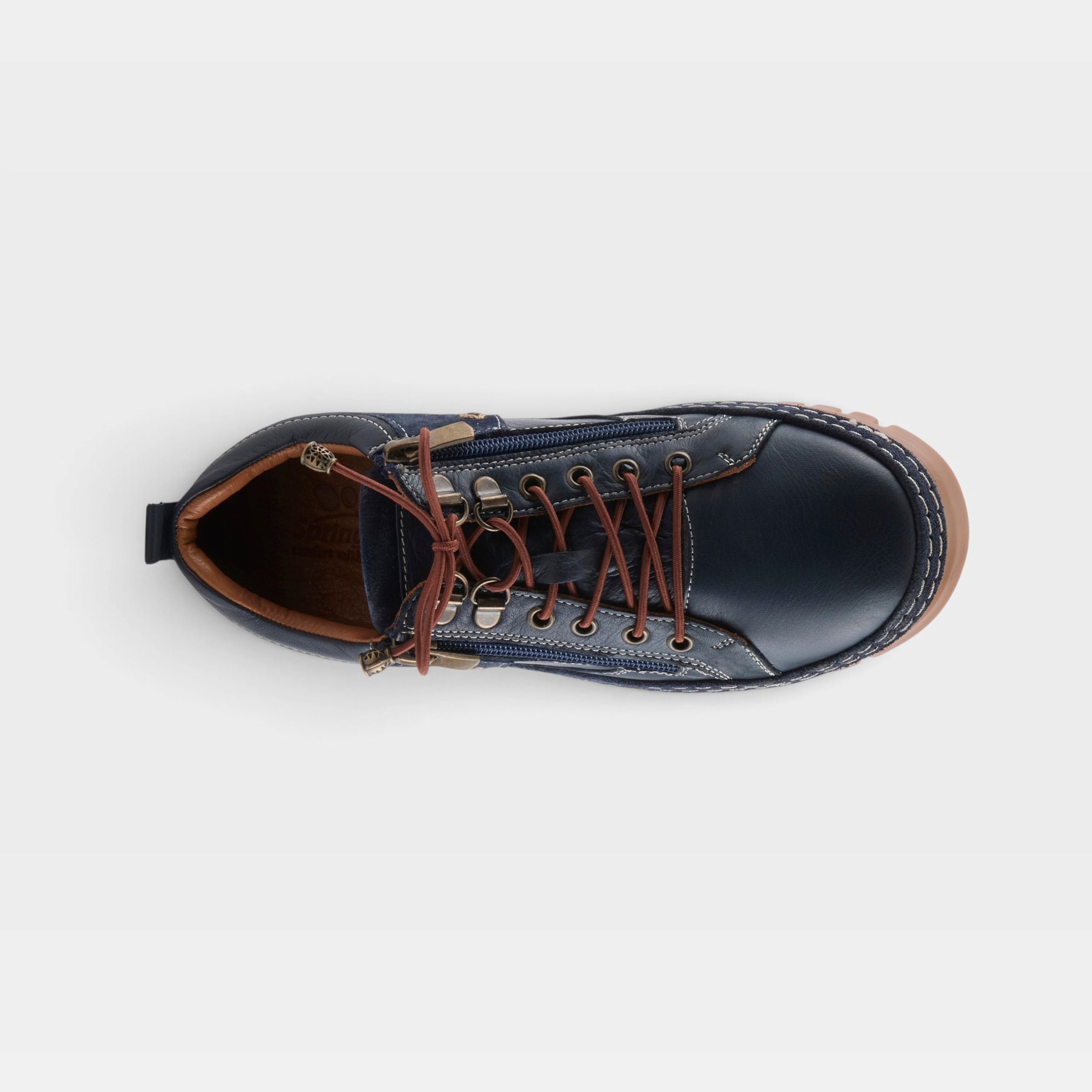Spring Step Lauria Navy Shoe