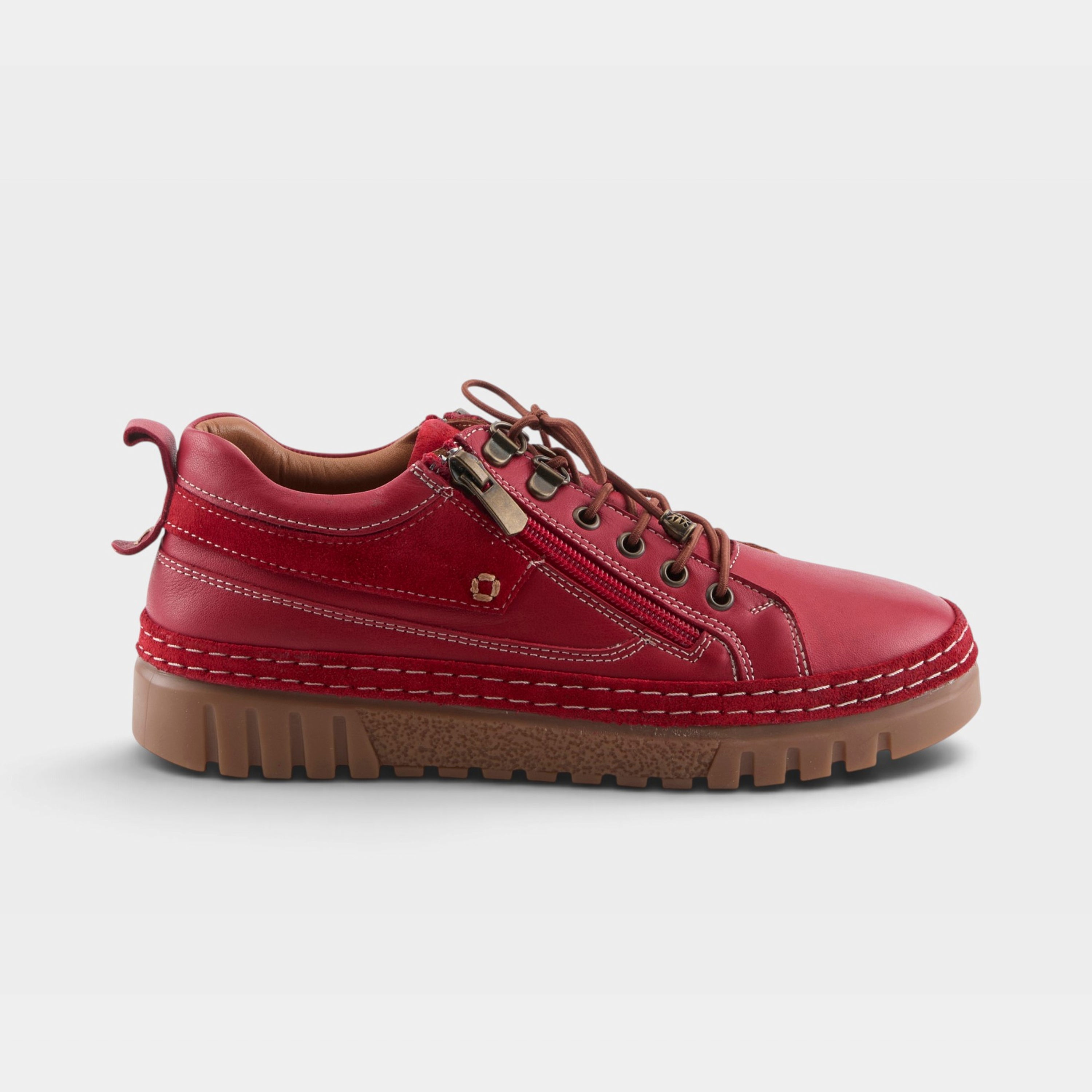 Spring Step Lauria Red Shoe