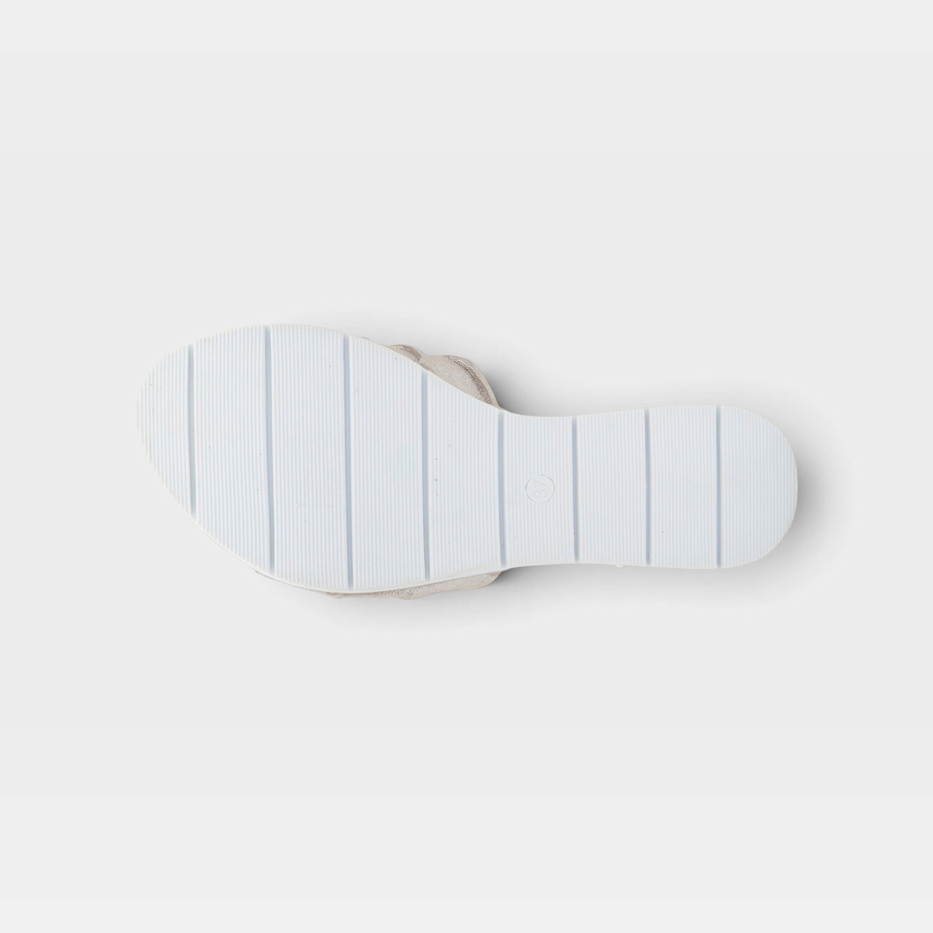 Spring Step Lavona Silver Slide Sandal