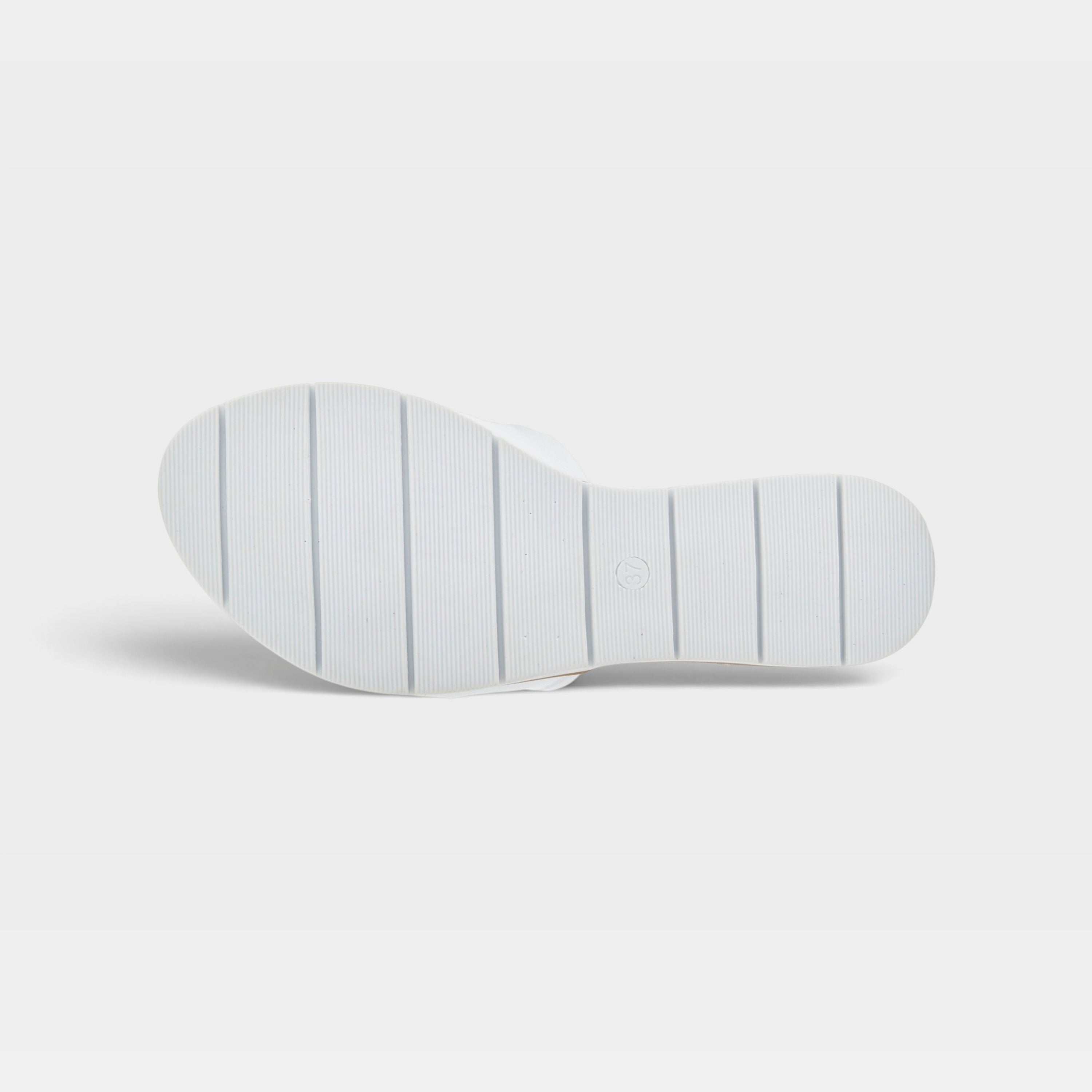 Spring Step Lavona White Slide Sandal