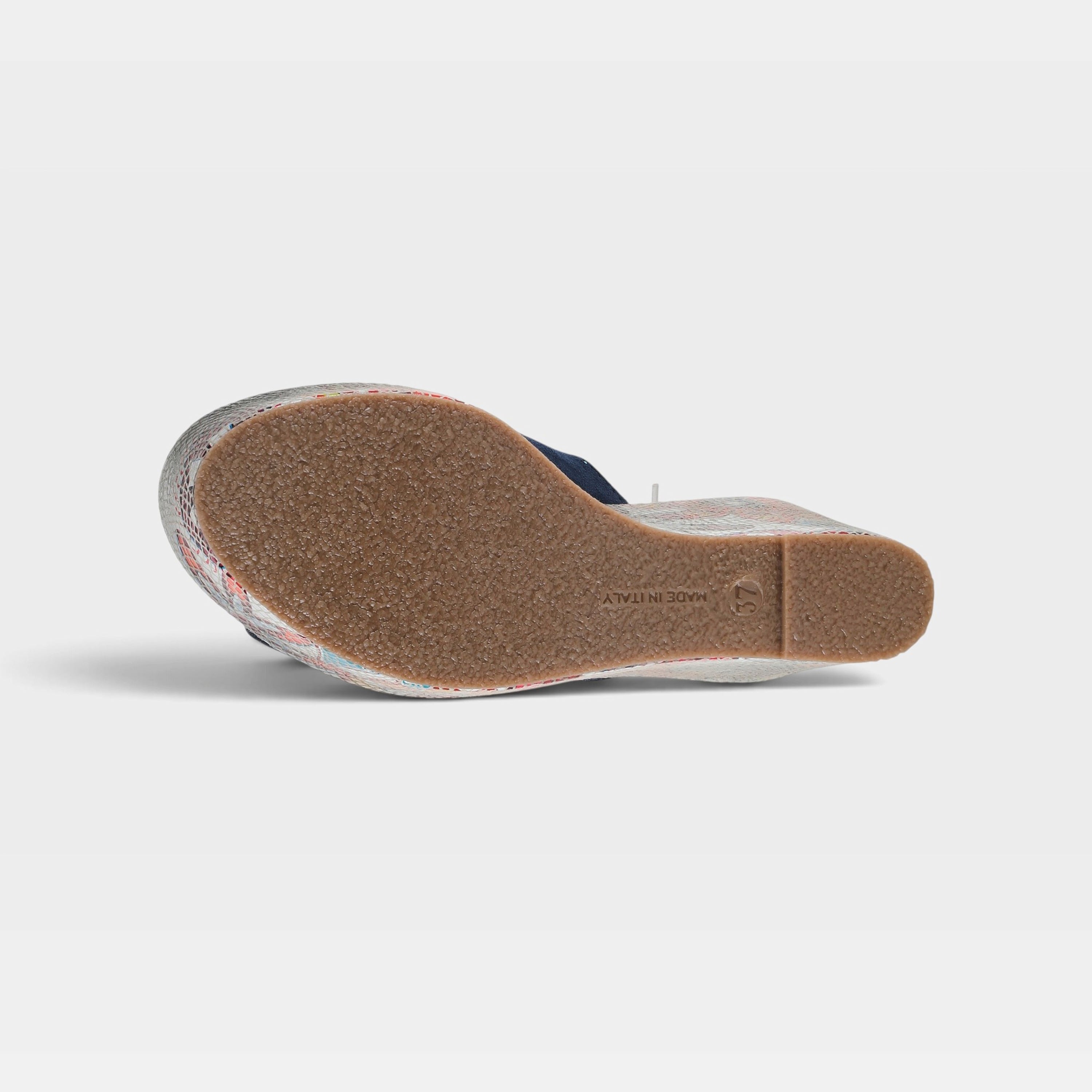 Spring Step Laylani Blue Suede Slide Sandal