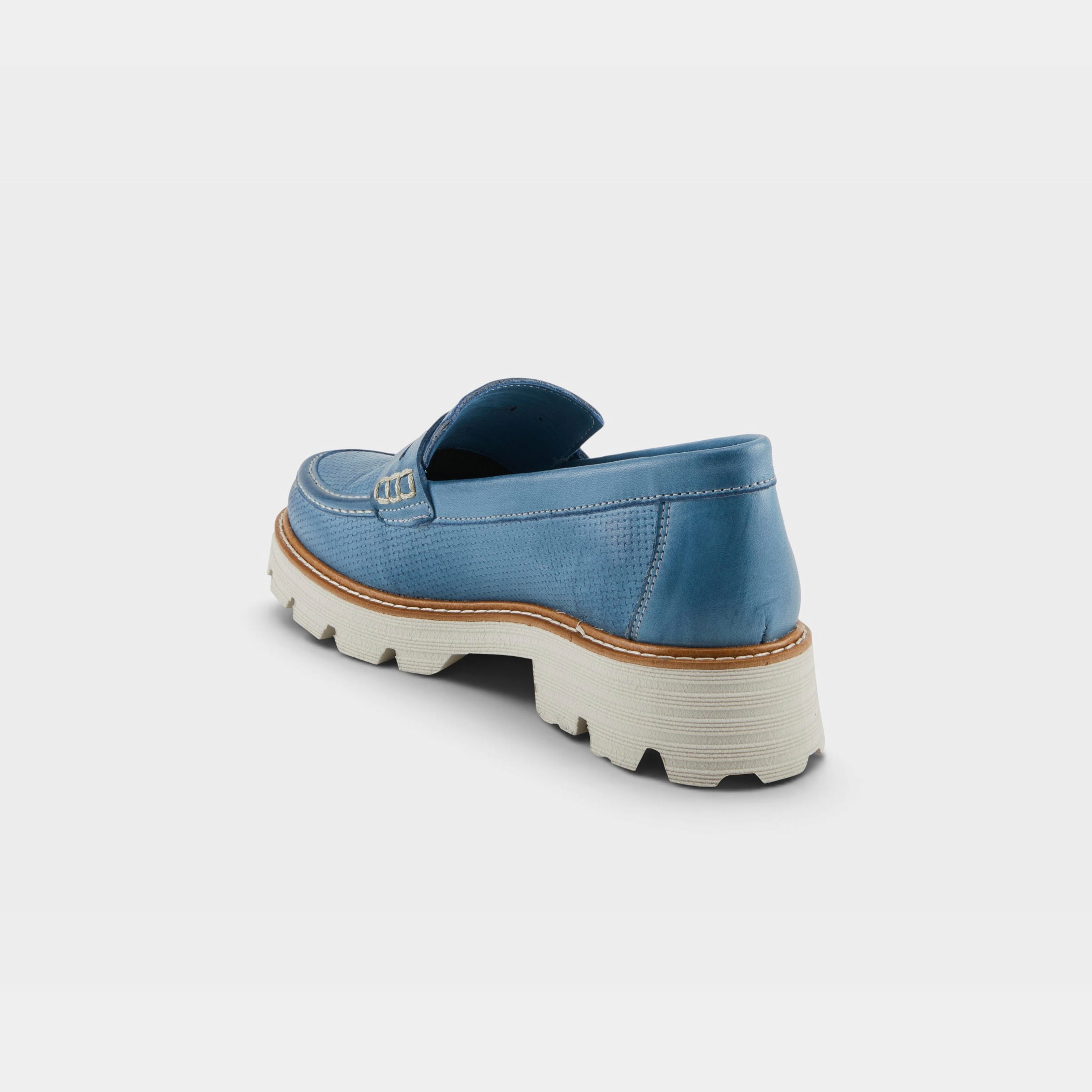 Spring Step Lexington Blue Loafer