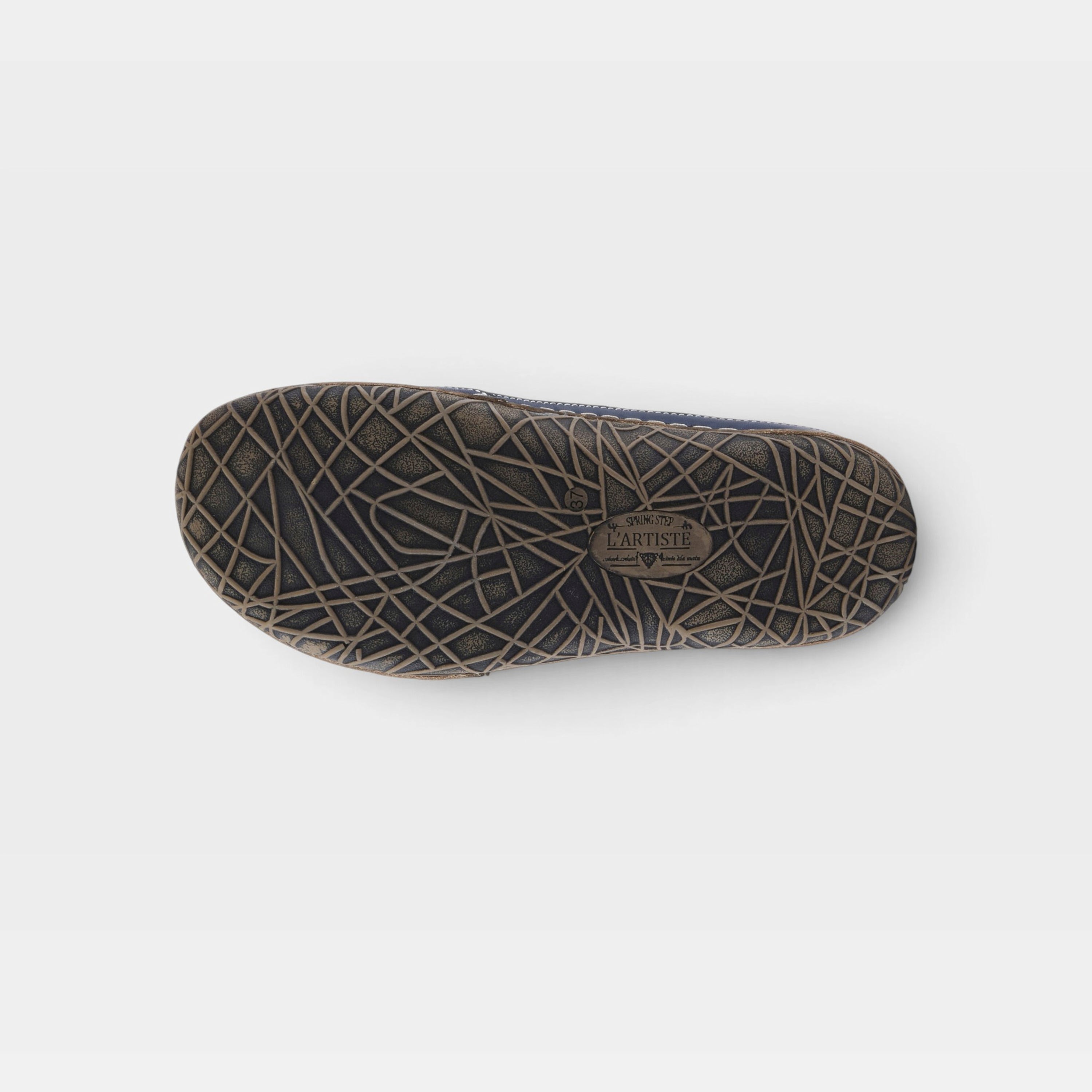 L'Artiste Libora-Delite shoes in Navy Multi, outsole view
