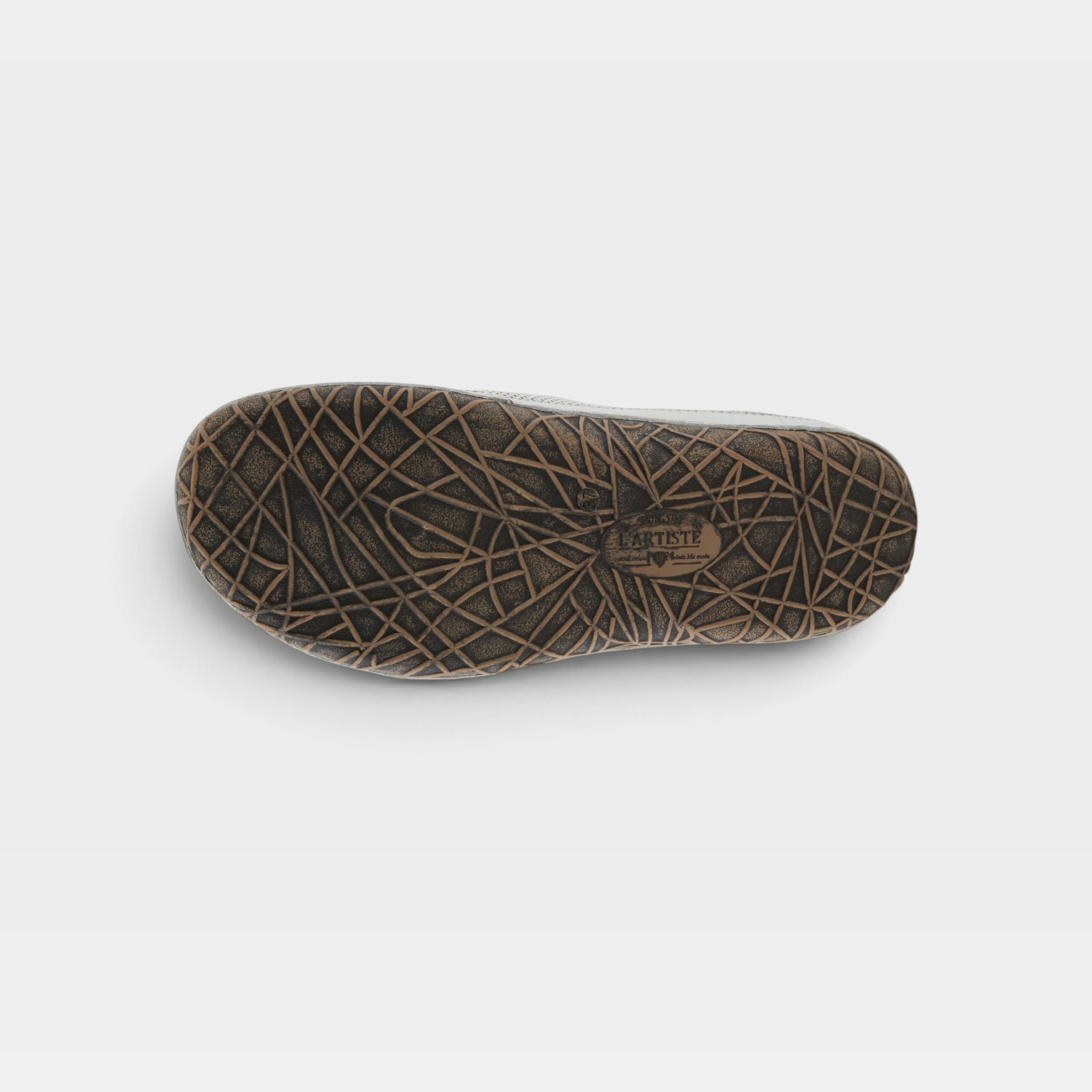 L'Artiste Libora-Delite shoes in Off White Multi, outsole view