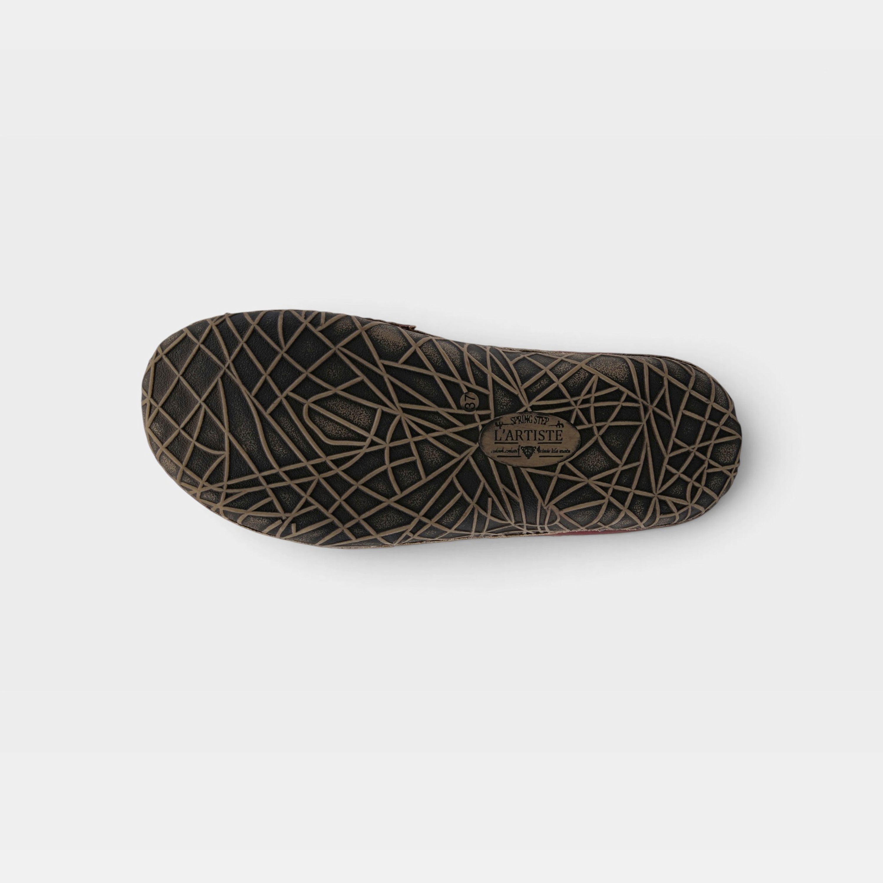 L'Artiste Libora slip-on shoes in Purple, outsole view