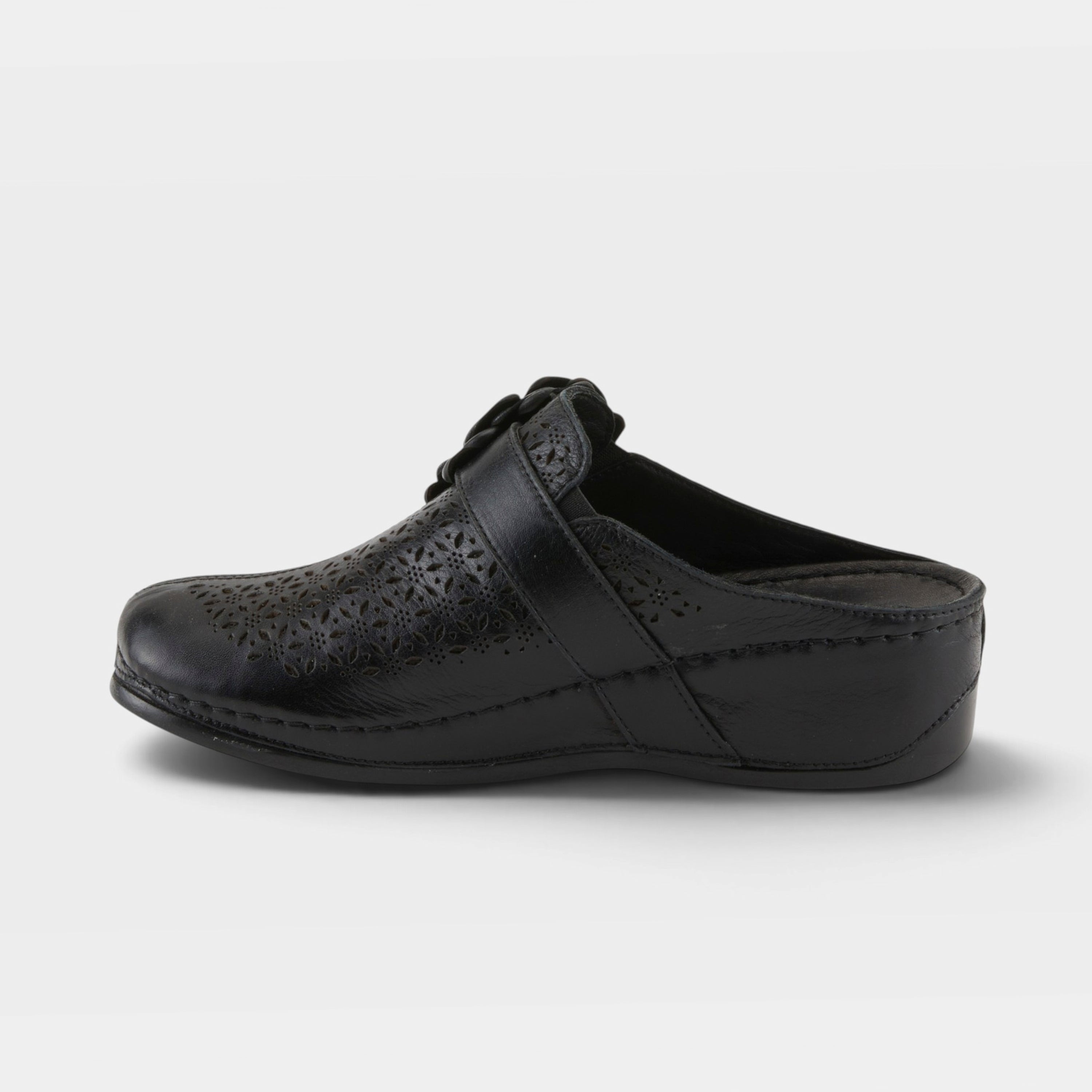 Spring Step Lilybean Black Clog
