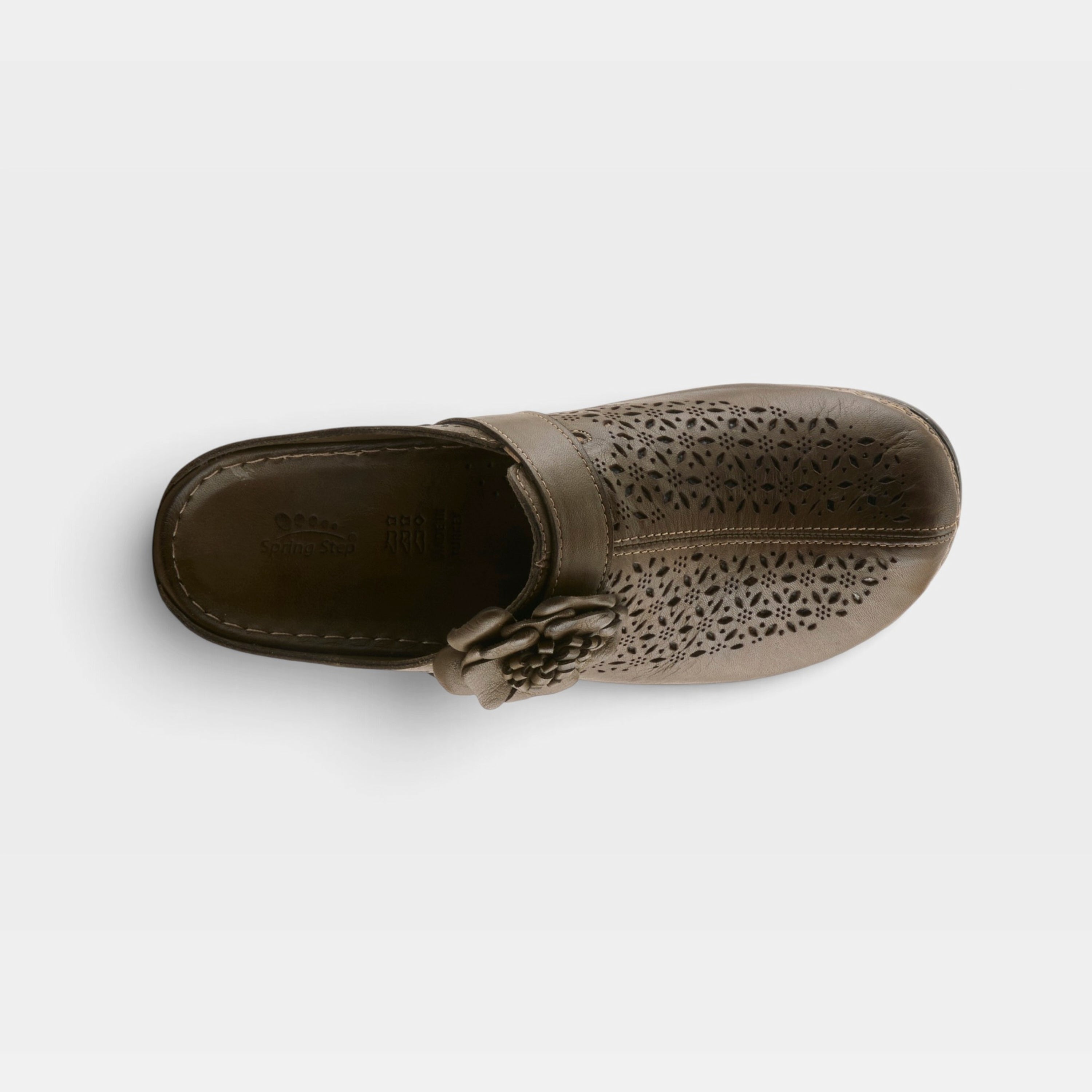 Spring Step Lilybean Olive Green Clog