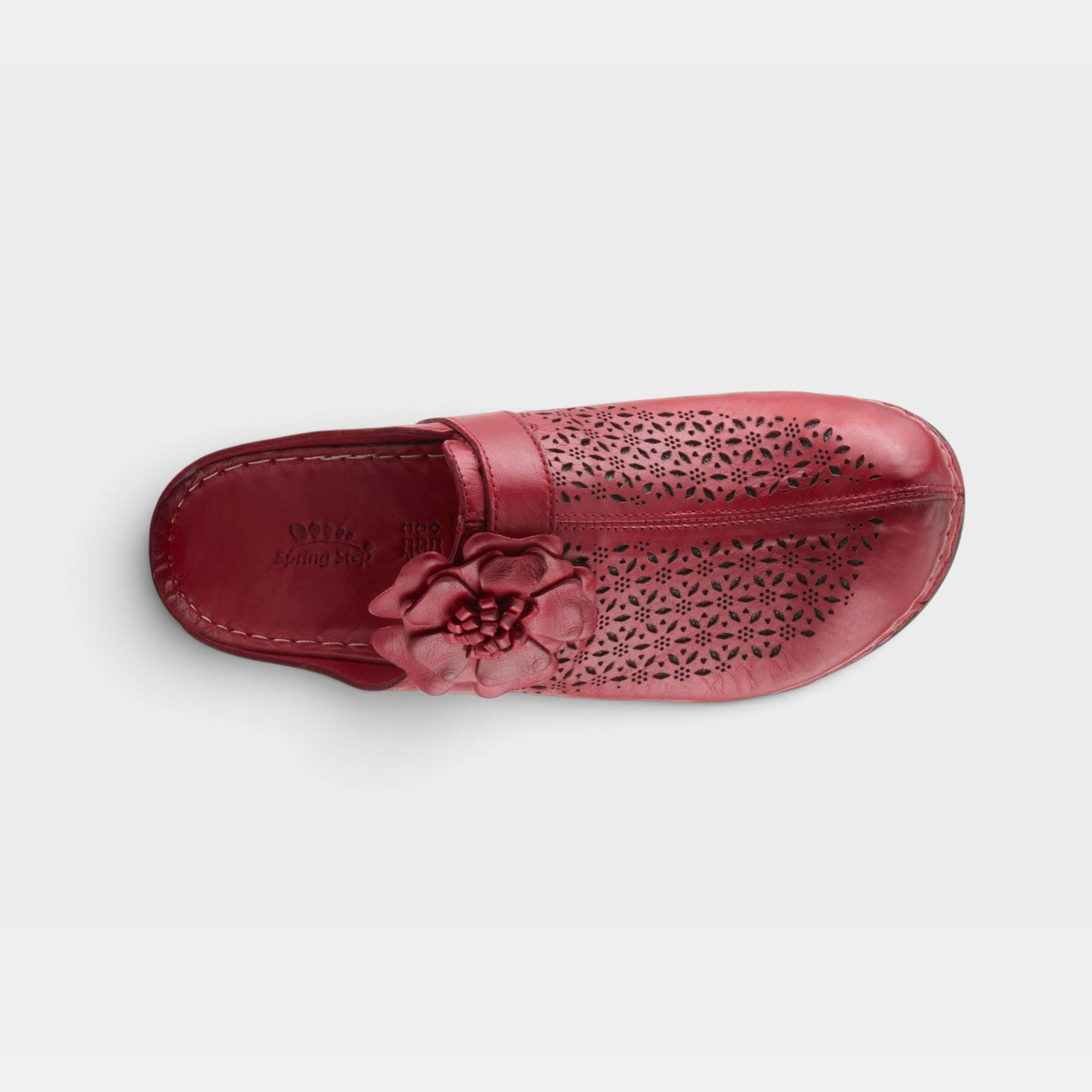 Spring Step Lilybean Red Clog