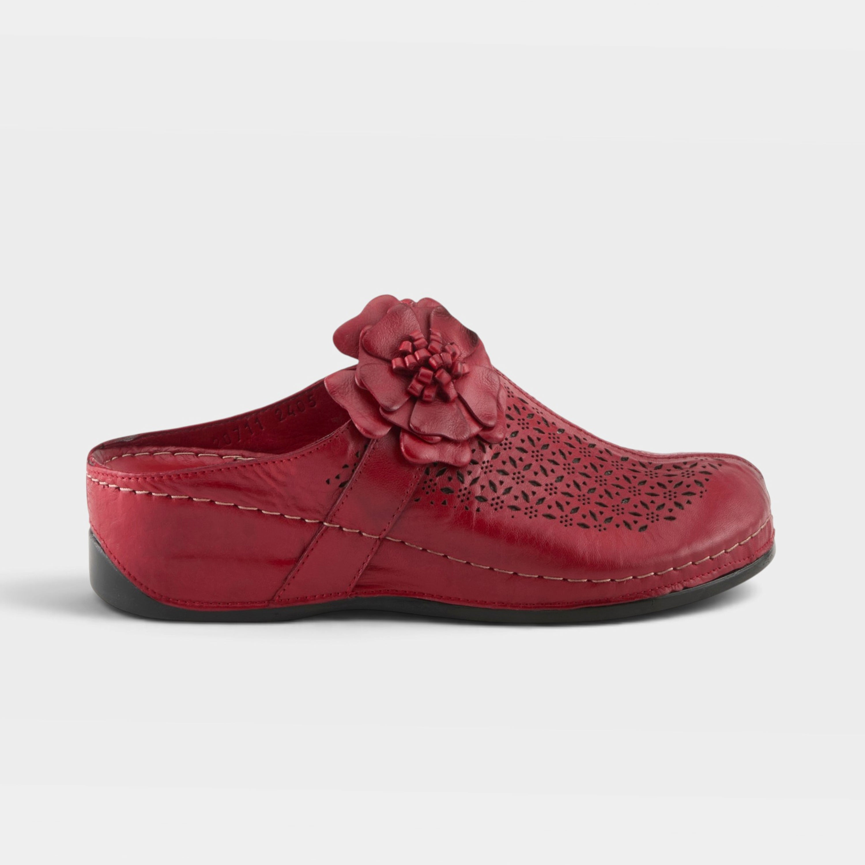 Spring Step Lilybean Red Clog