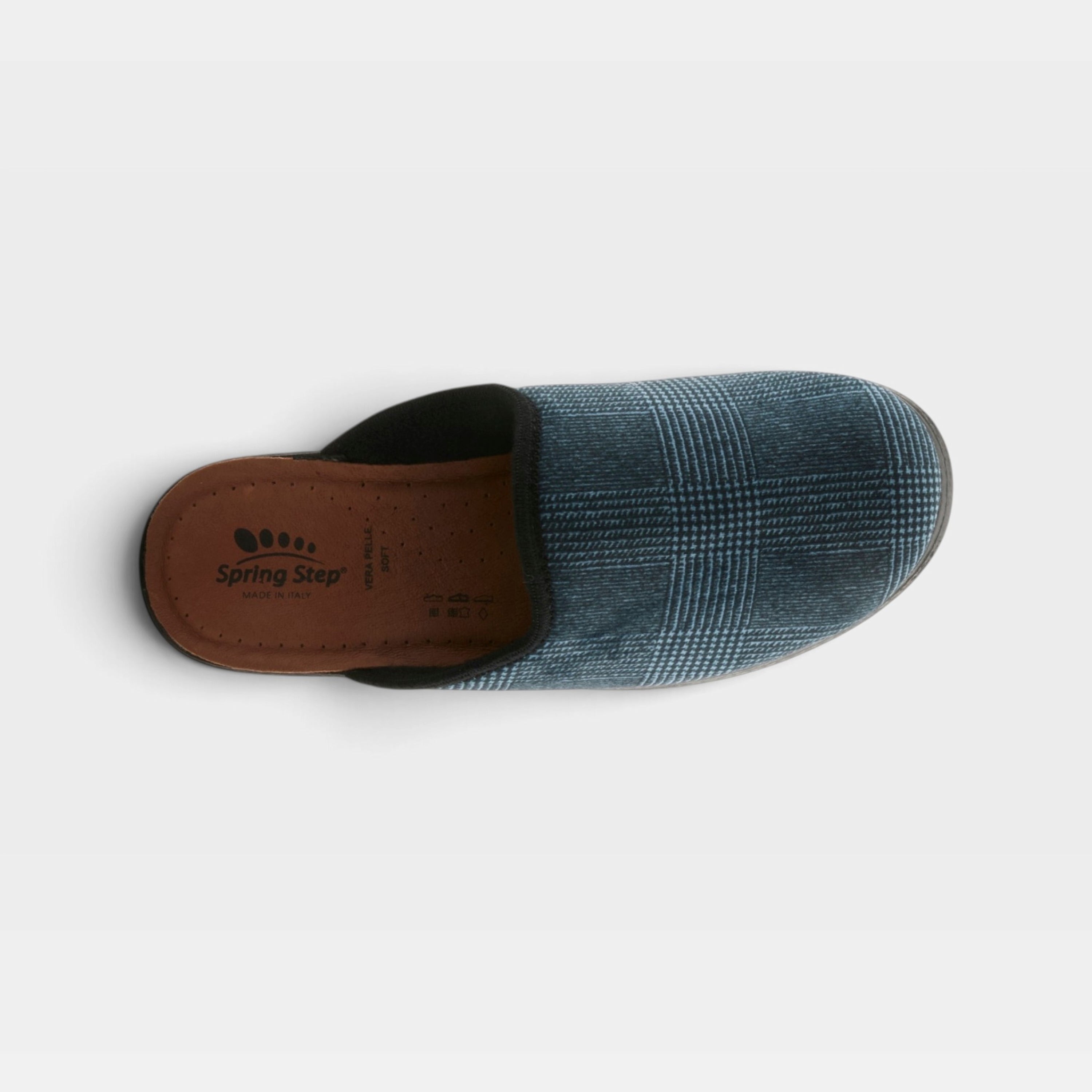 Spring Step Men Linizio Black Slipper