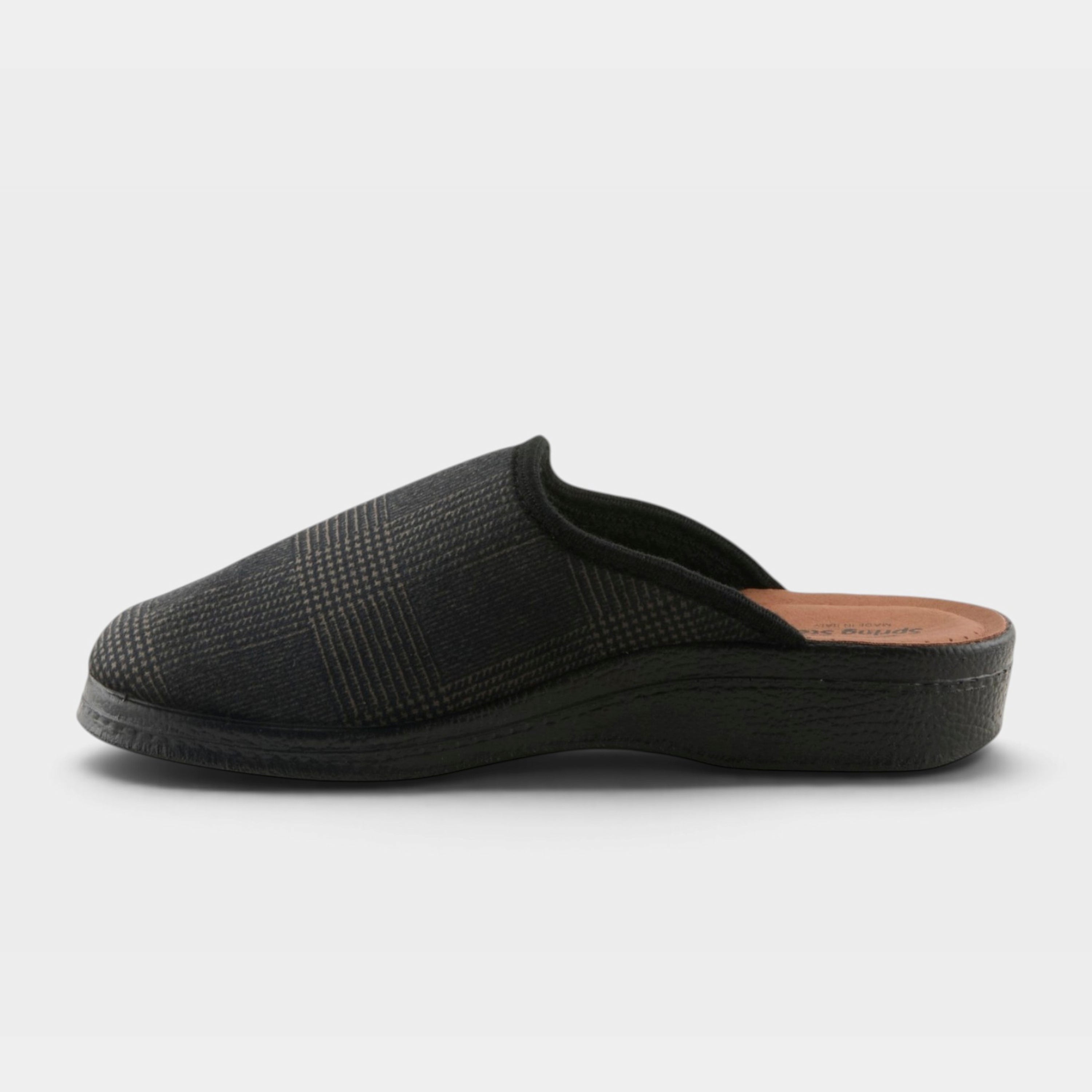Spring Step Men Linizio Brown Nubuck Slipper