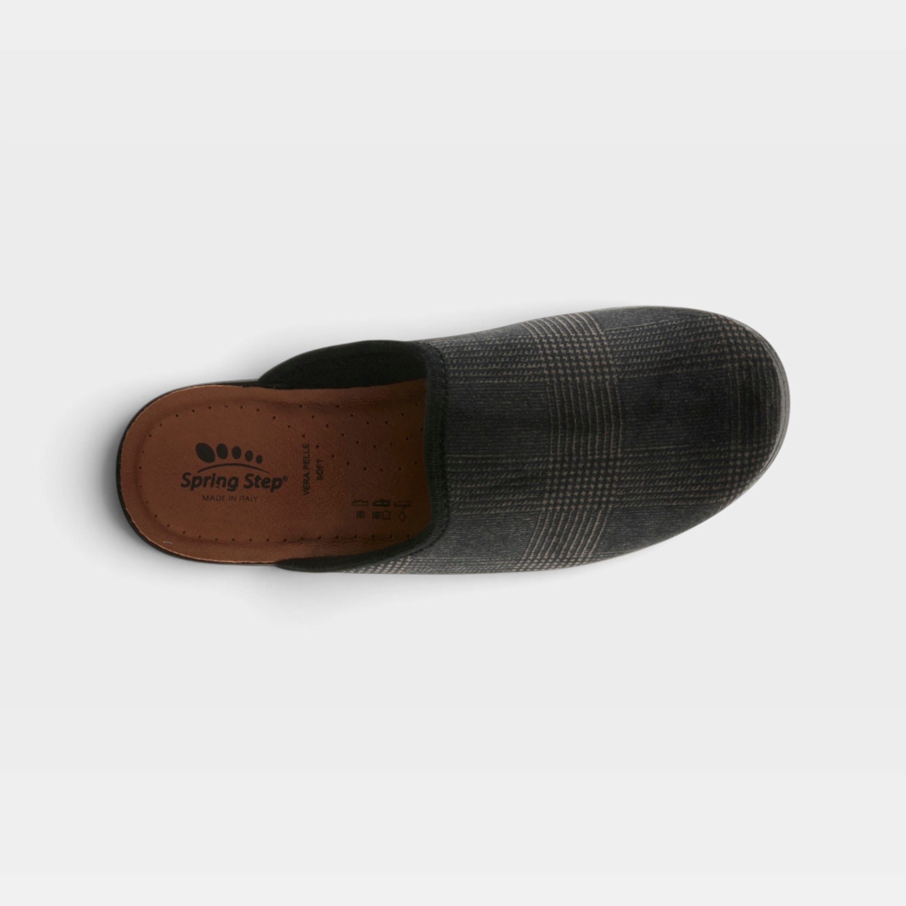 Spring Step Men Linizio Brown Nubuck Slipper