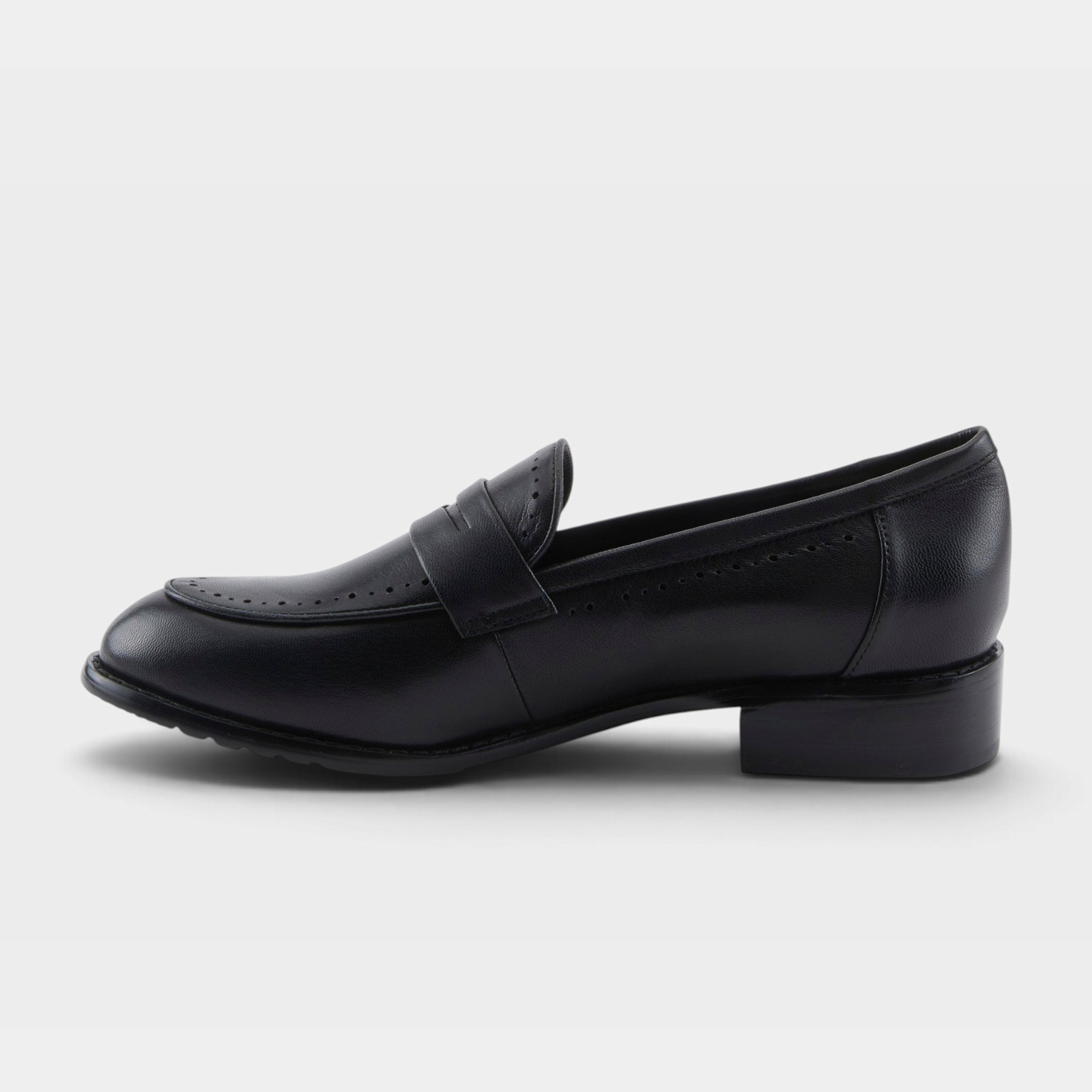 Spring Step Loafette Black Shoe