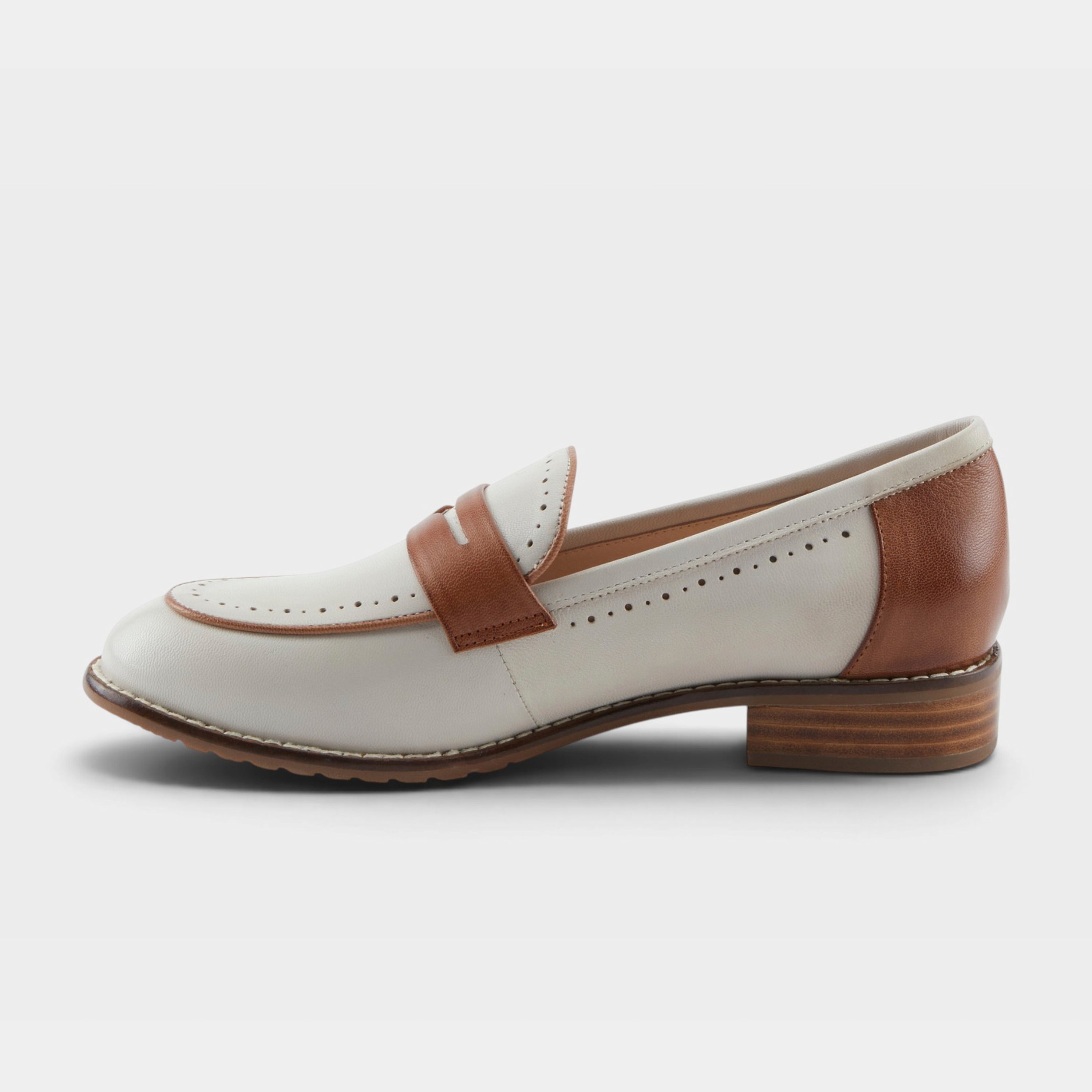 Spring Step Loafette Bone Multi Shoe