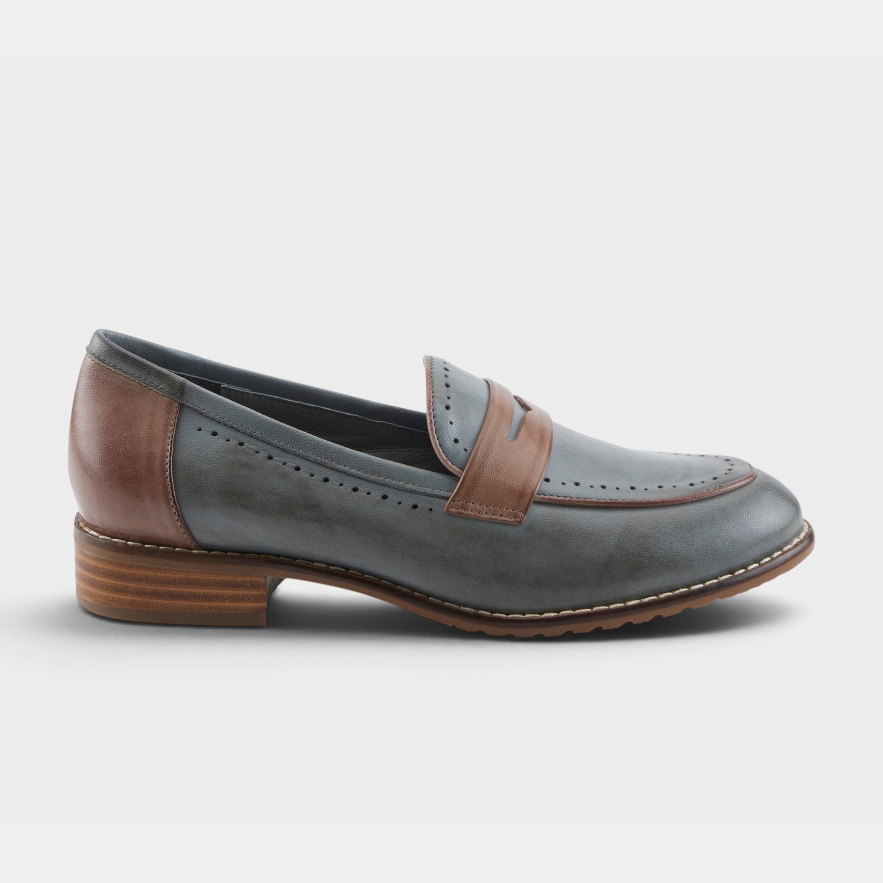 Spring Step Loafette Slate Multi Shoe
