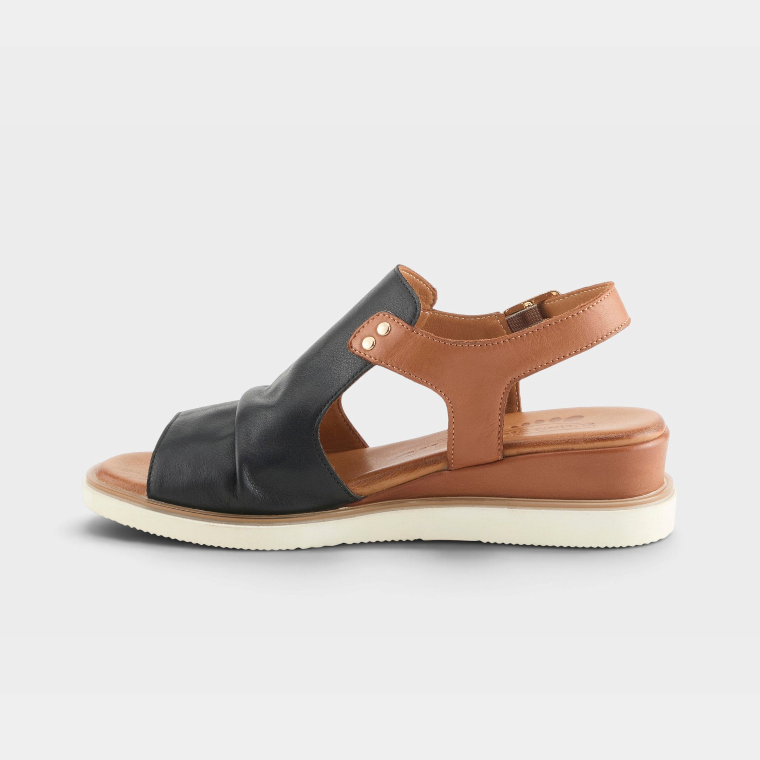 Spring Step Locals Black Multi Sandal