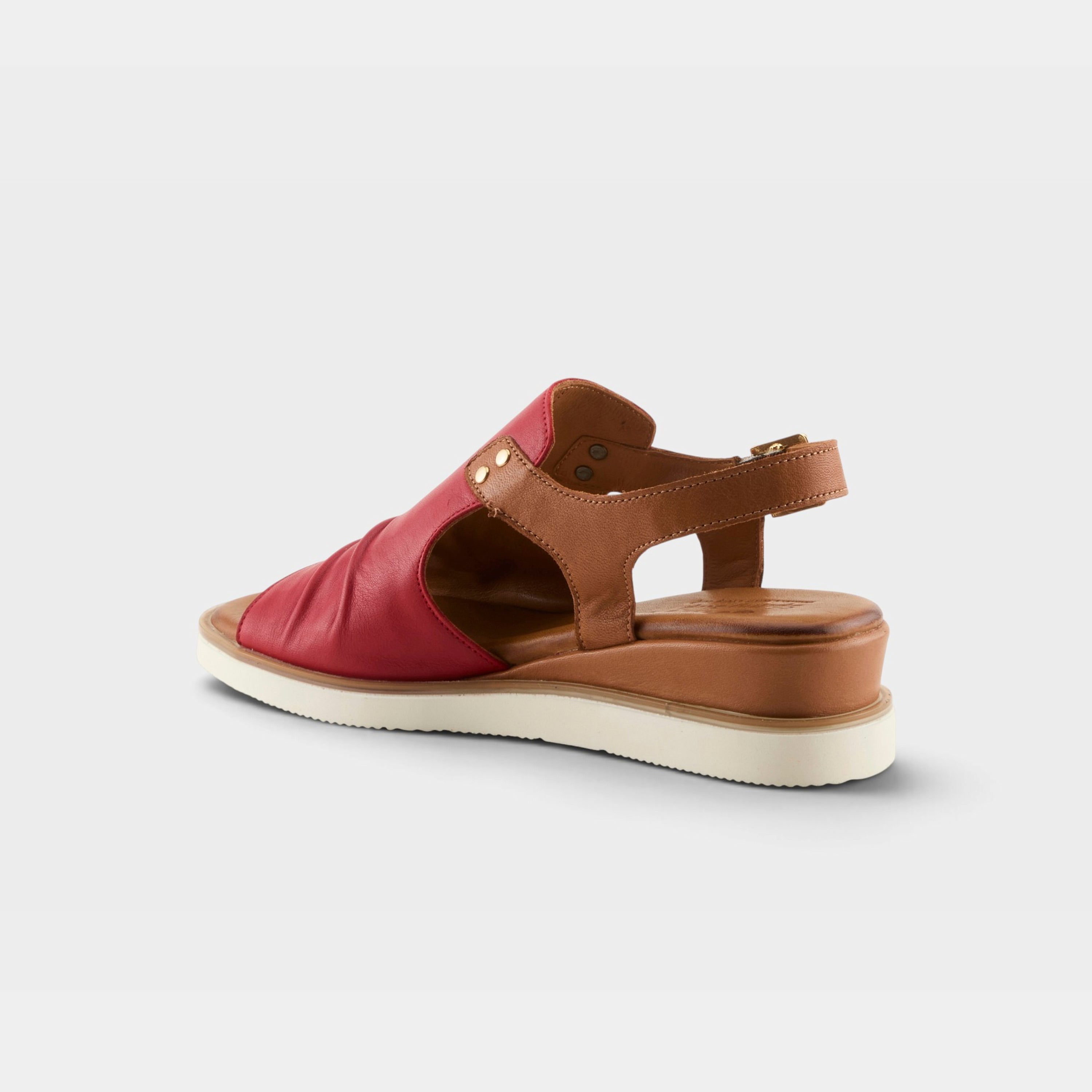 Spring Step Locals Red Multi Sandal
