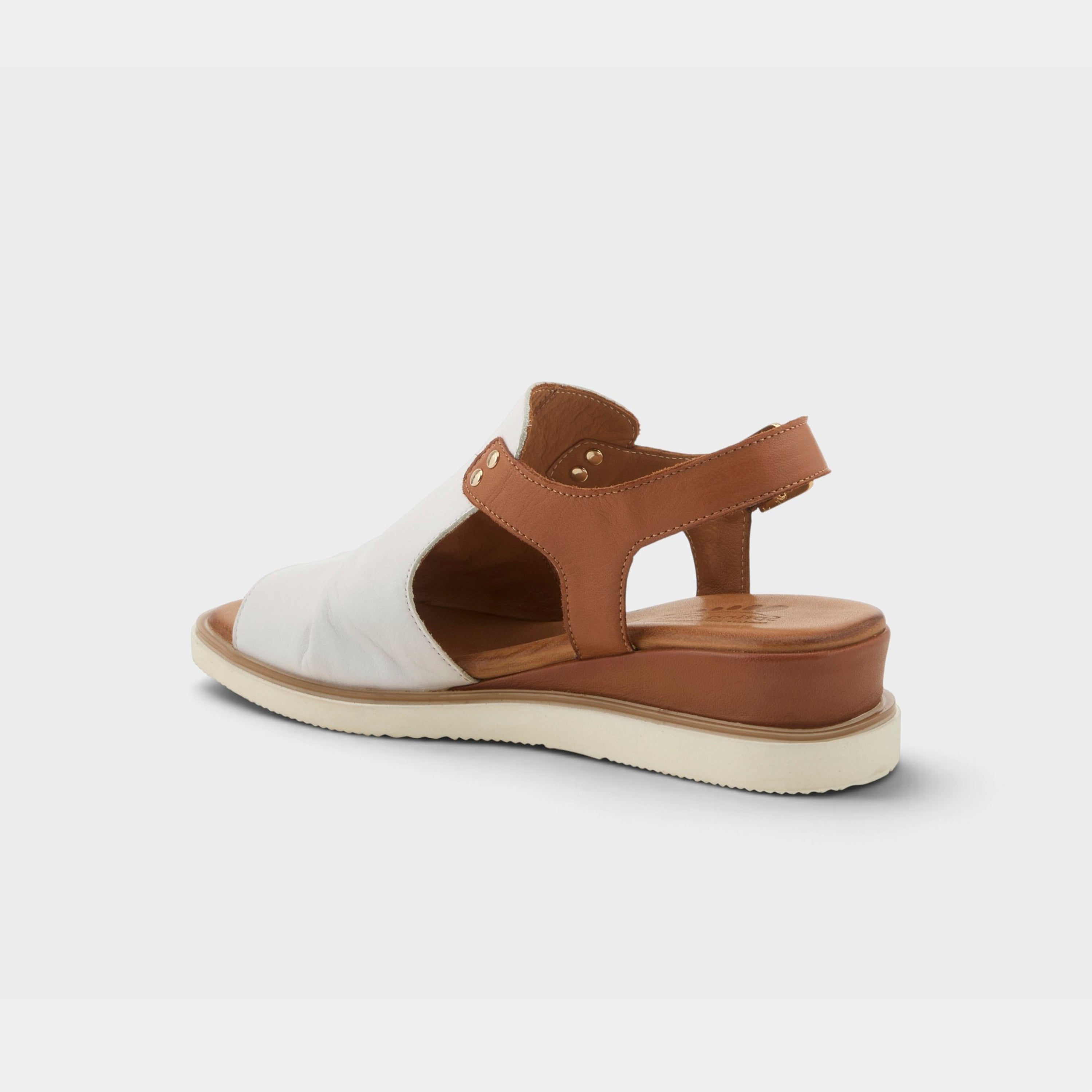 Spring Step Locals White Multi Sandal