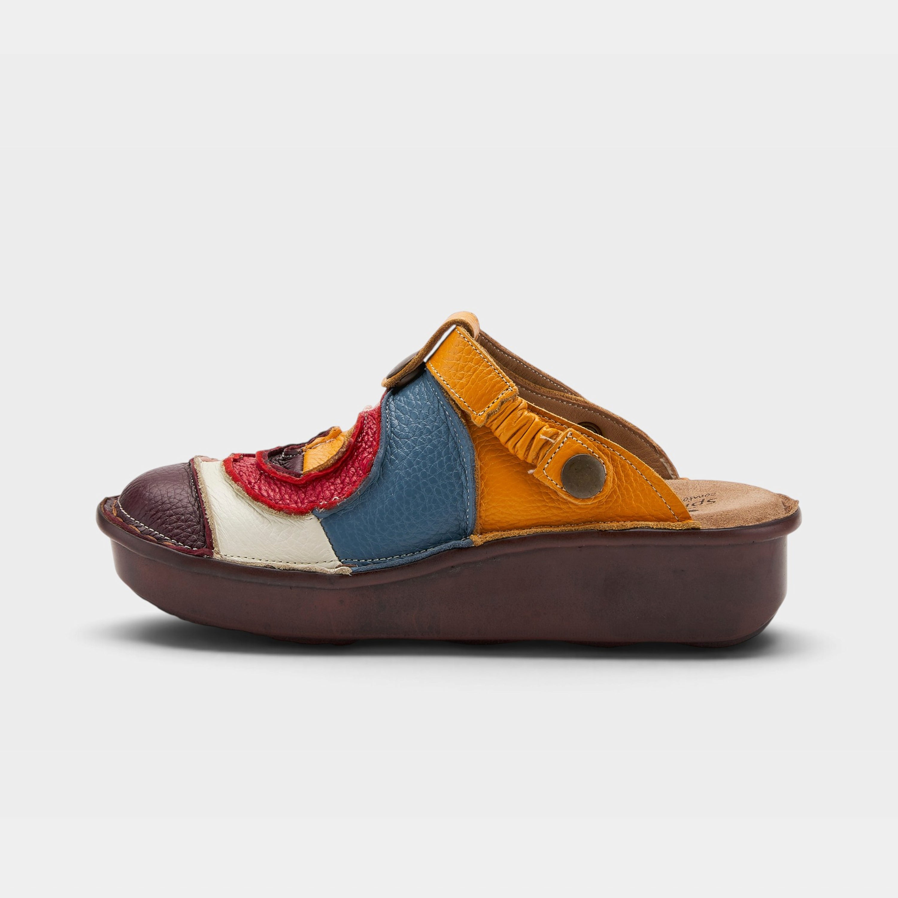 Spring Step Lollipop Purple Multi Clog
