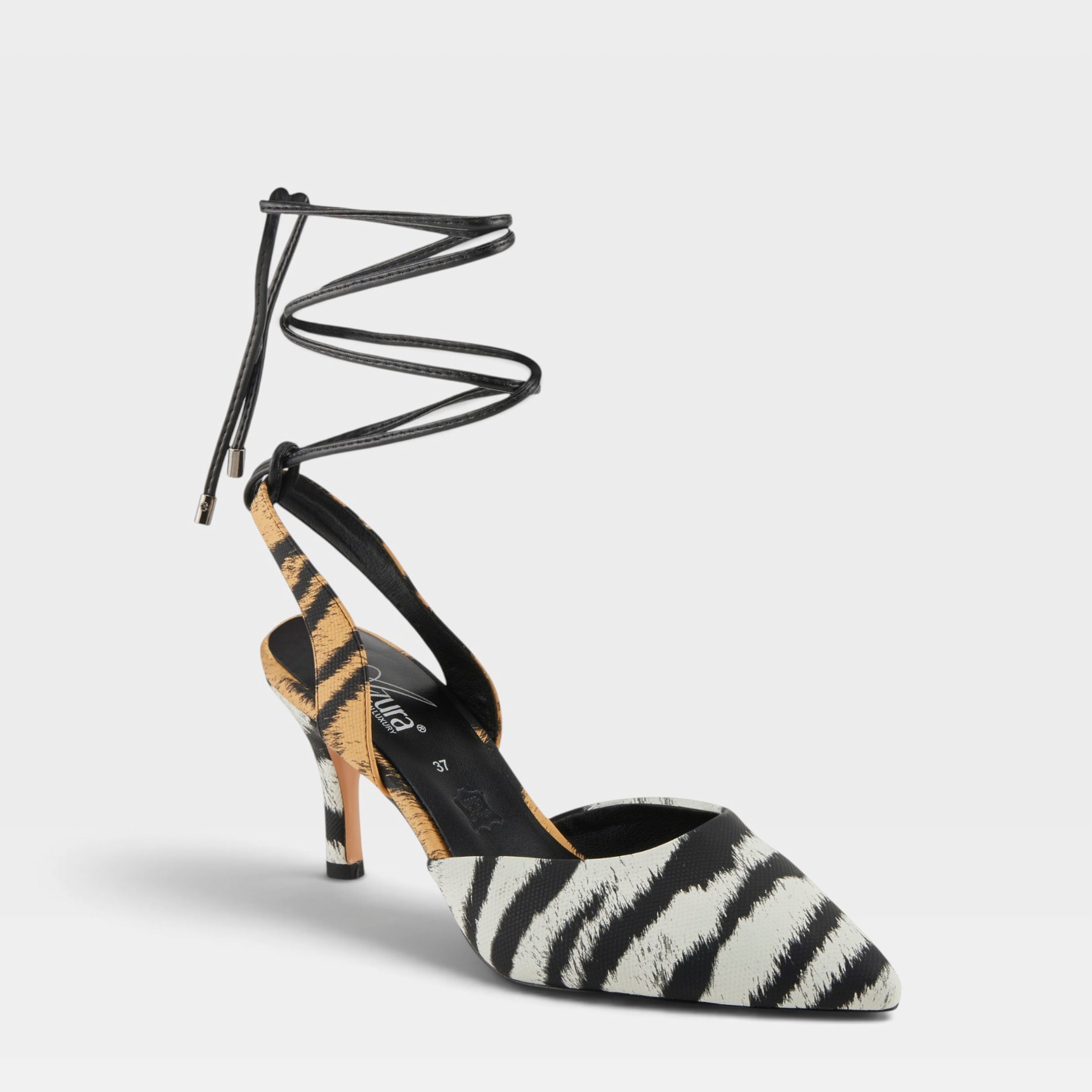 Azura Lottaluxe Black Multi Sandal