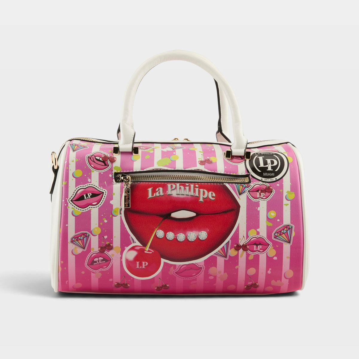 La Philipe – JUICY LIPS – White – Handbag