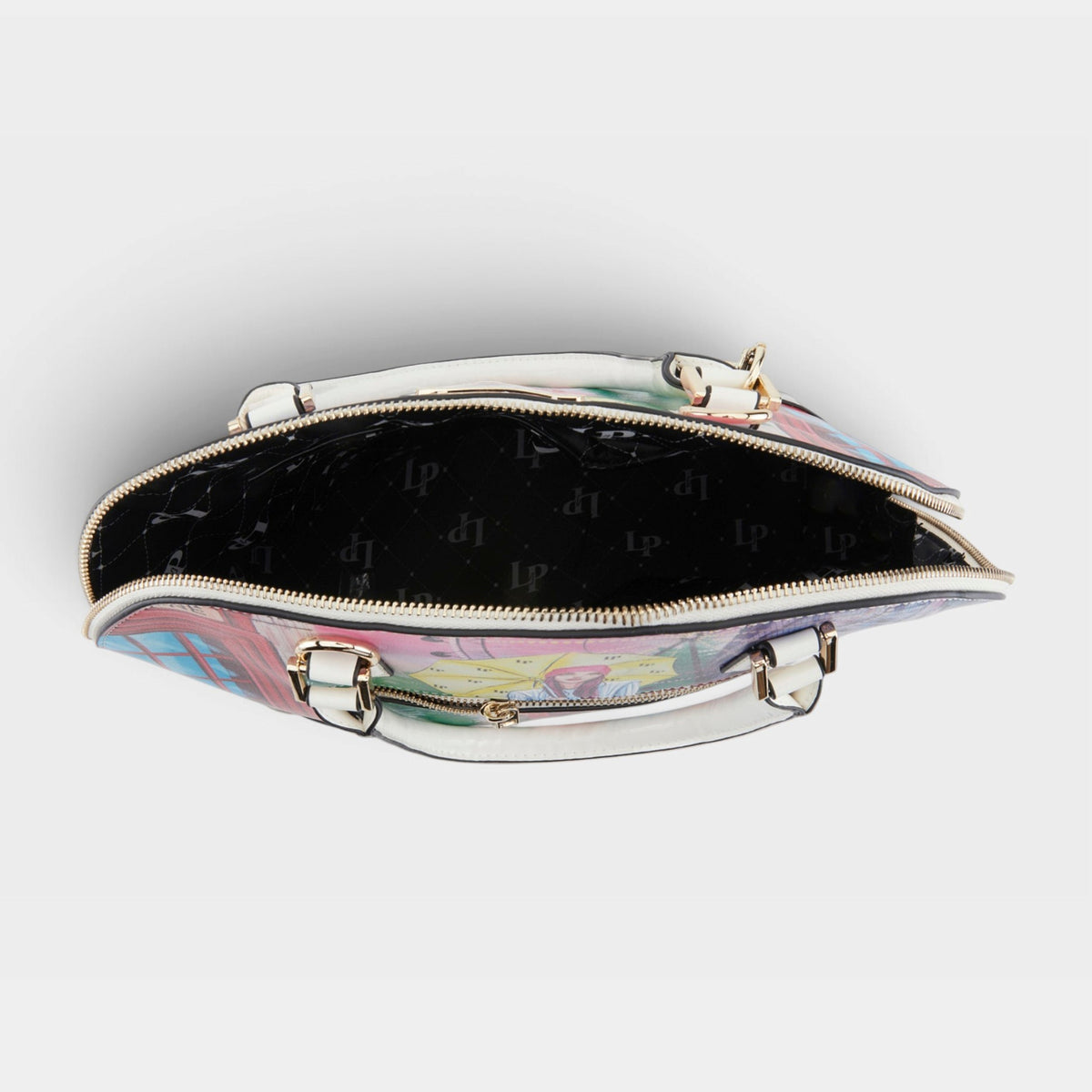 La Philipe – UMBRELLA IN LONDON – White – Handbag