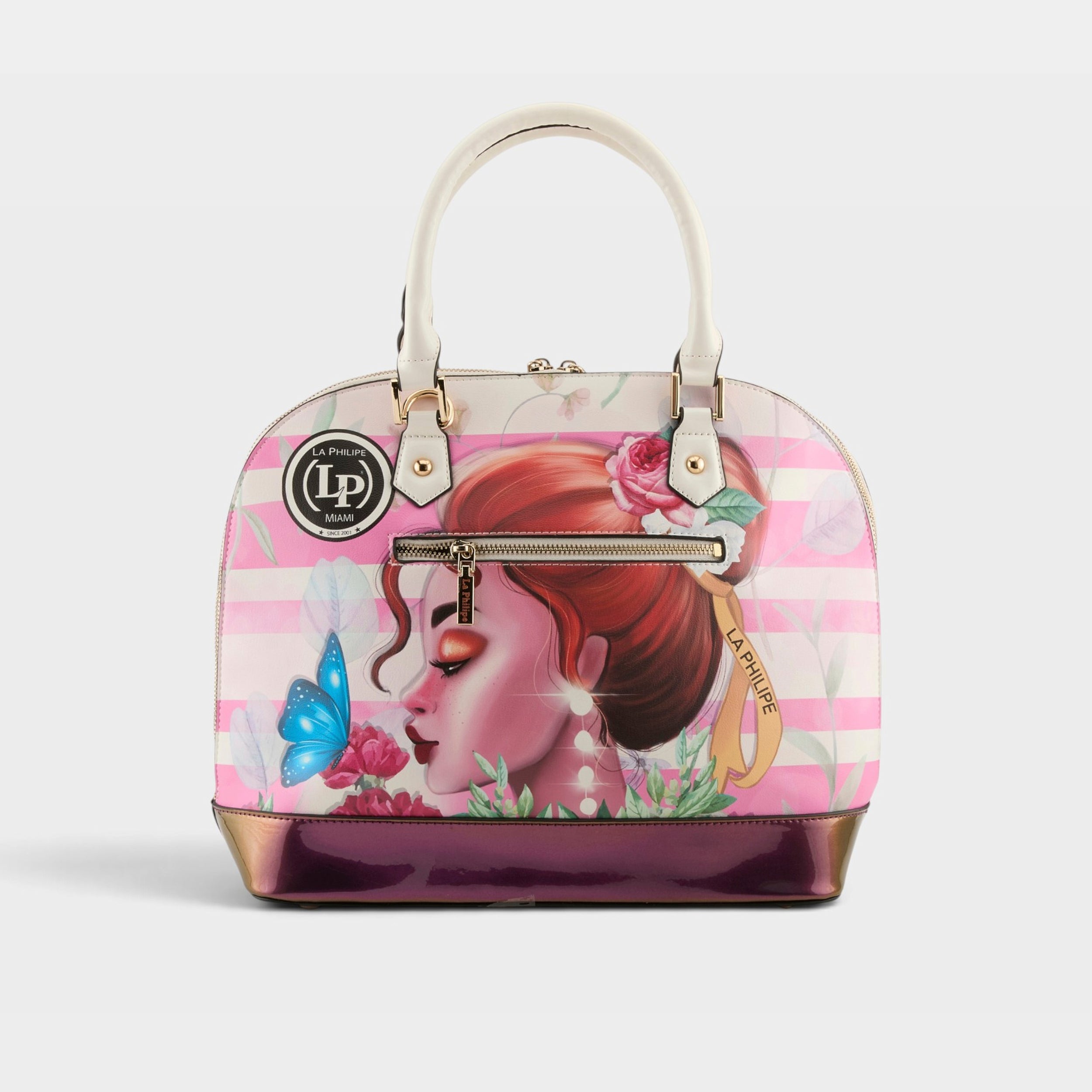 La Philipe – PINK BEAUTY – White – Handbag