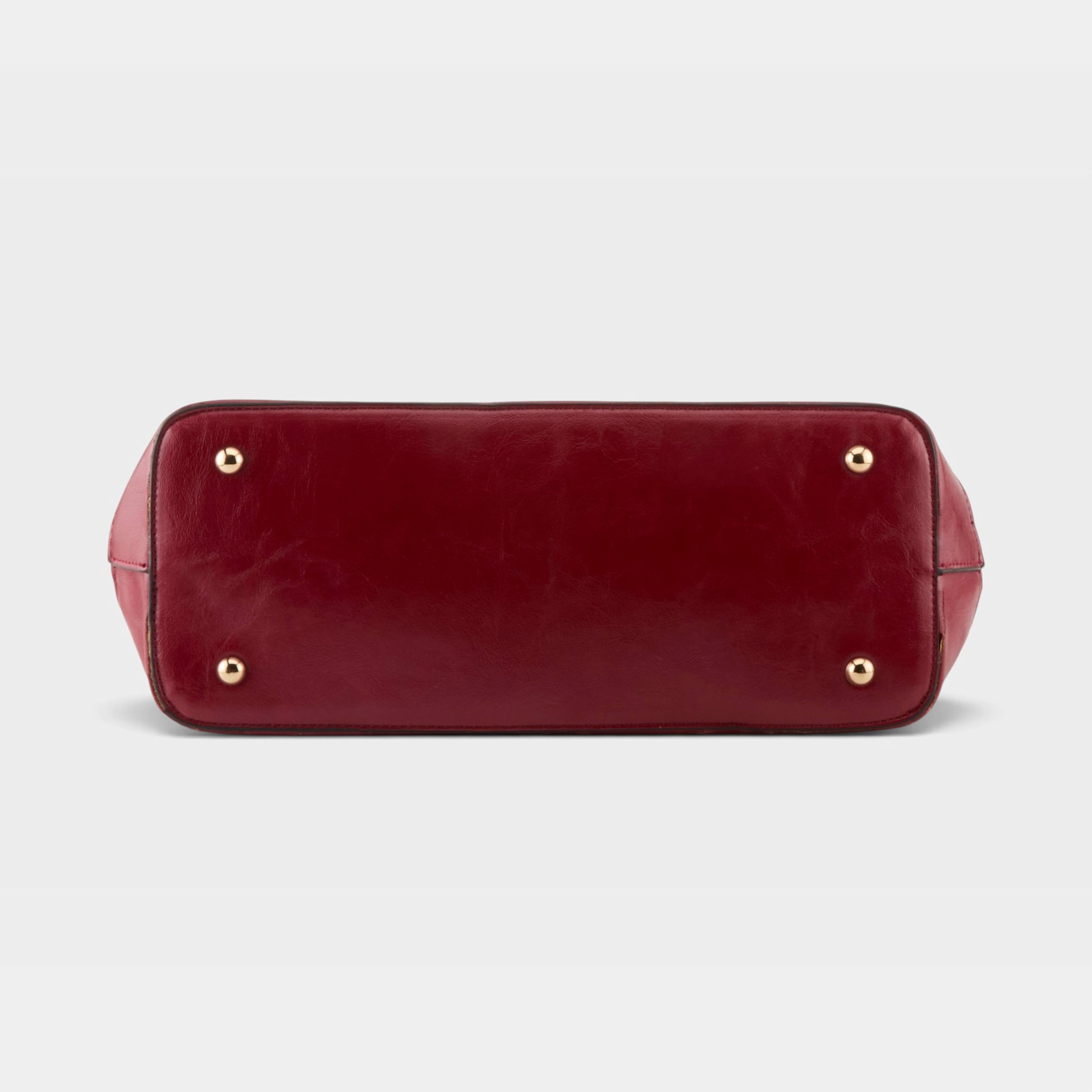 La Philipe – RED LIPS – White – Handbag