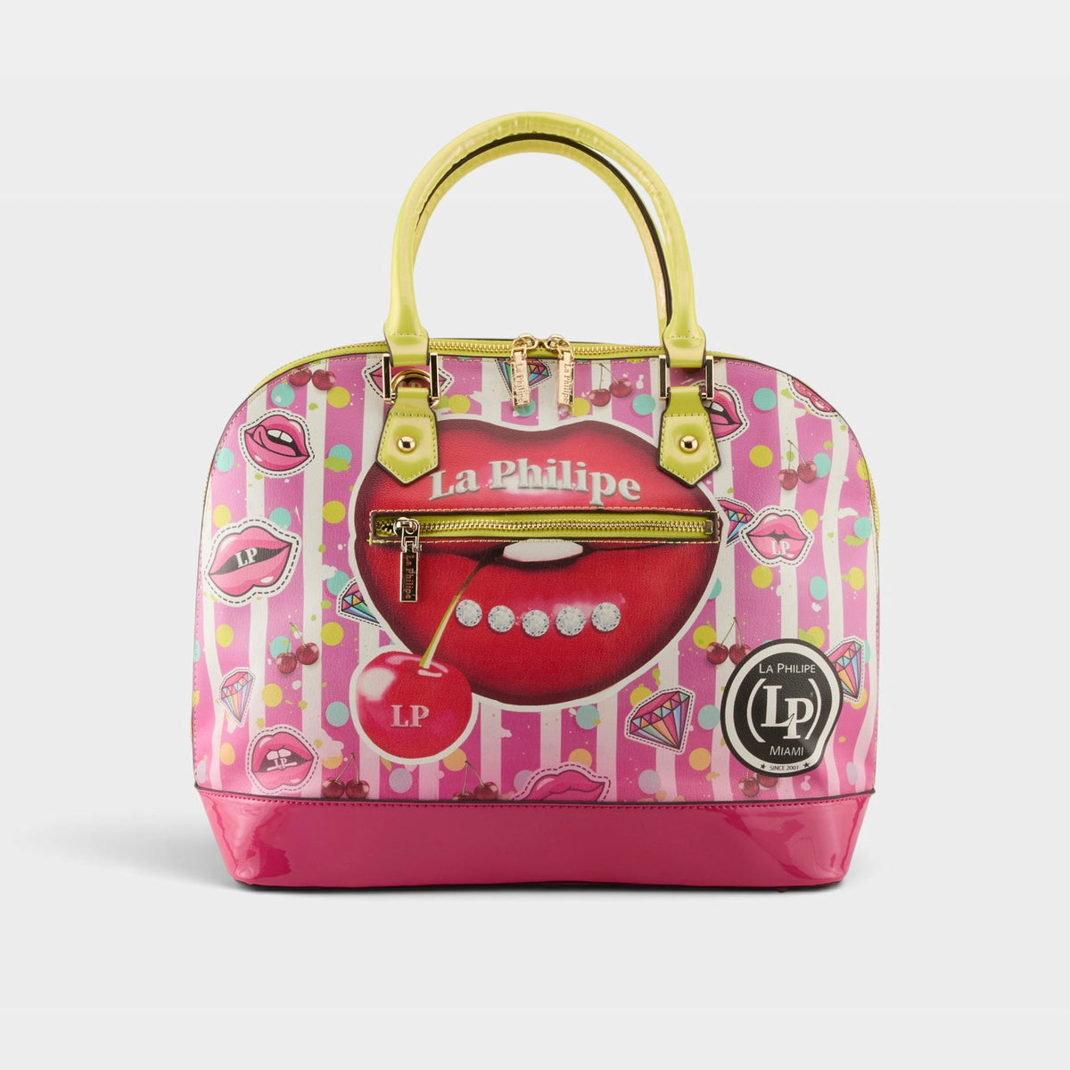 La Philipe – JUICY LIPS – Yellow – Handbag