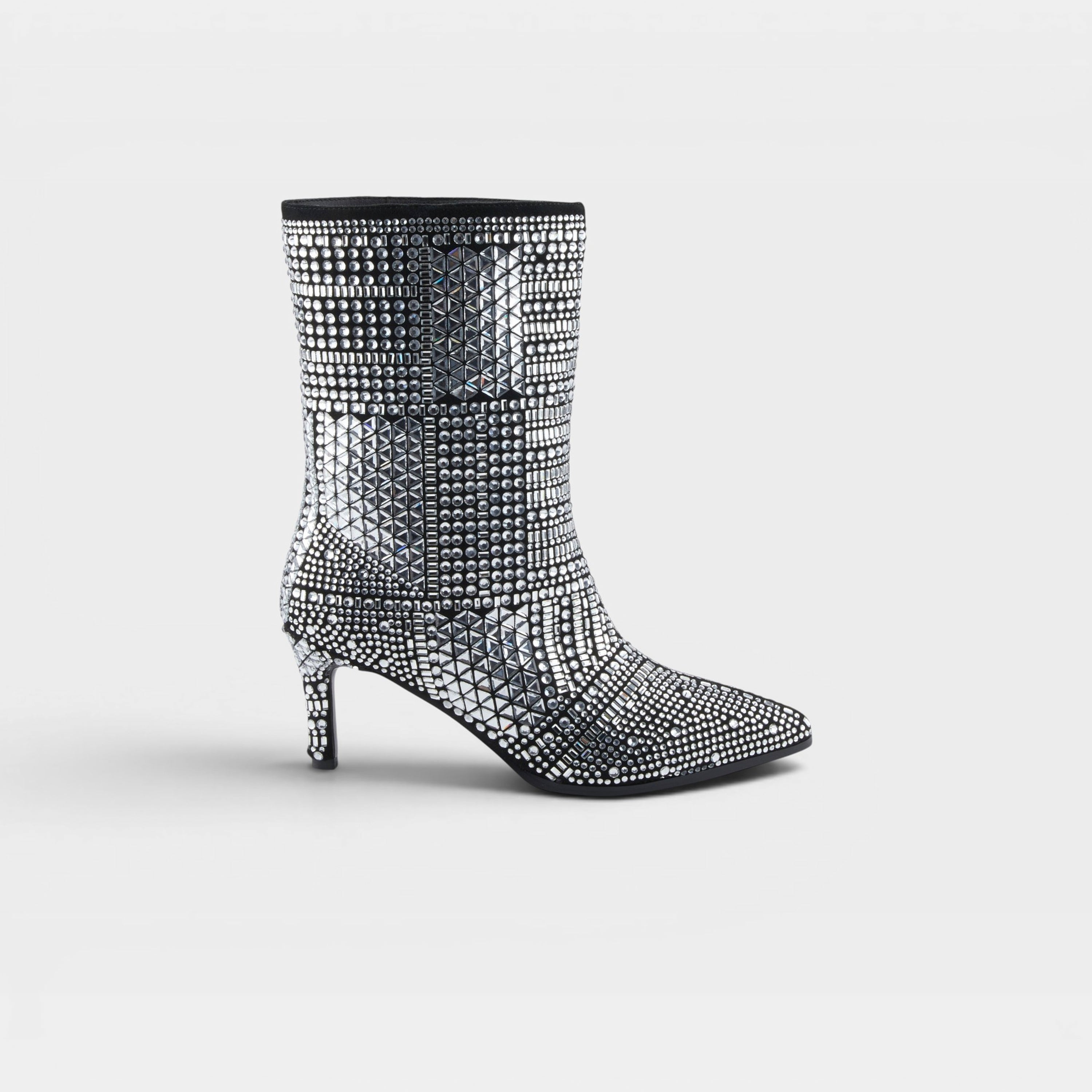 Azura Lucent Black Boot
