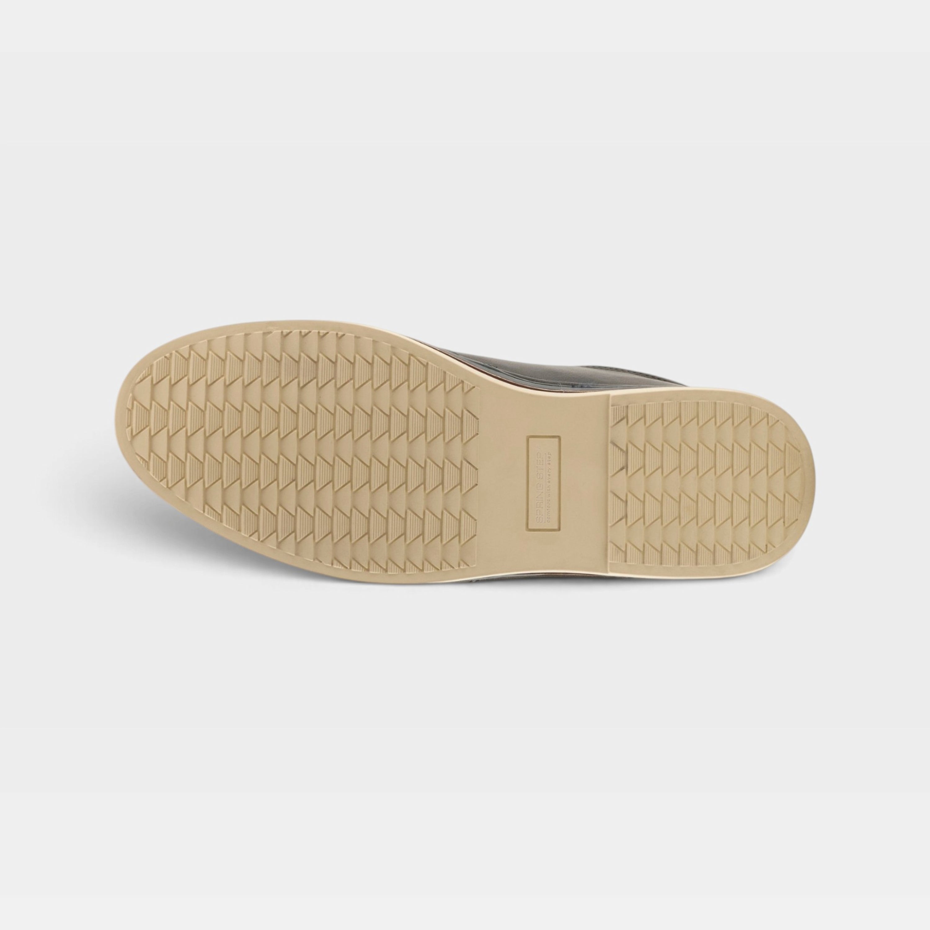 Spring Step Men Lugano Black Slip-On Shoe