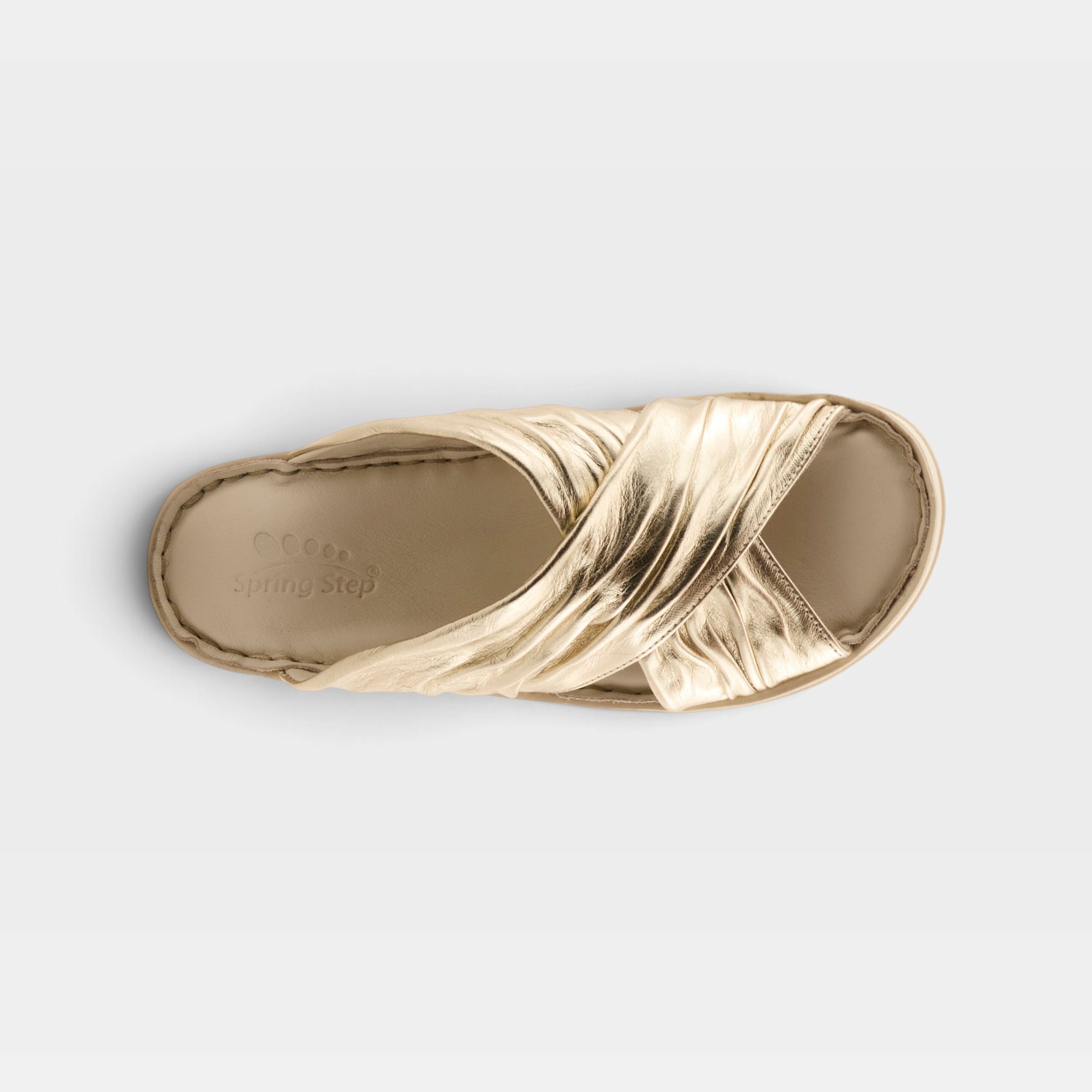 Spring Step Majorelle Gold Sandal