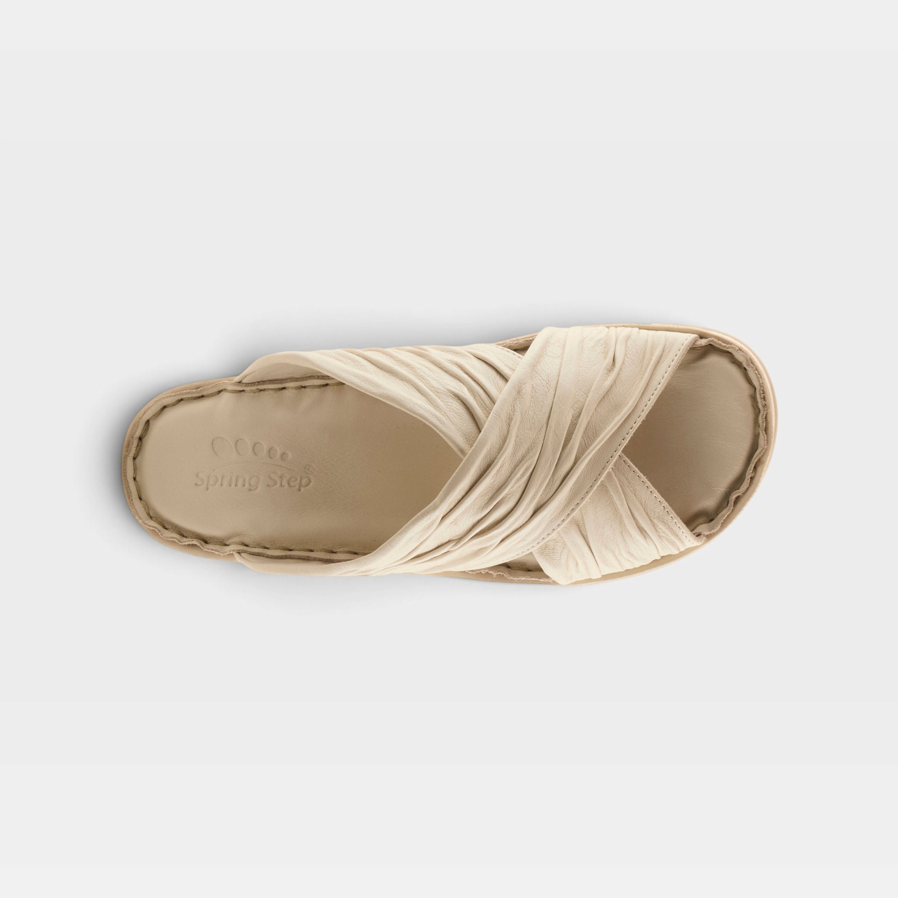 Spring Step Majorelle Off White Sandal